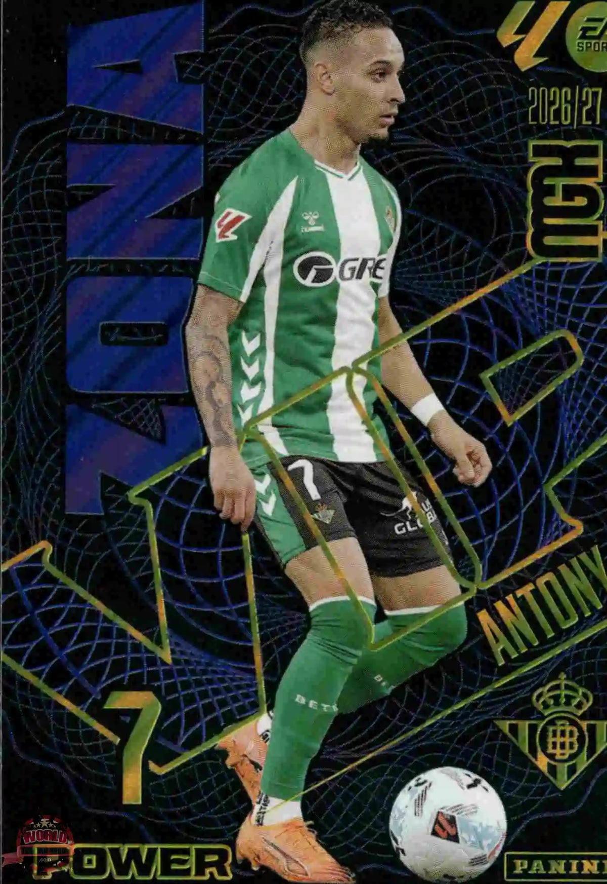 Panini | Megacracks | 2026-2027 | #388P | Antony | Real Betis | Zona Vip Power