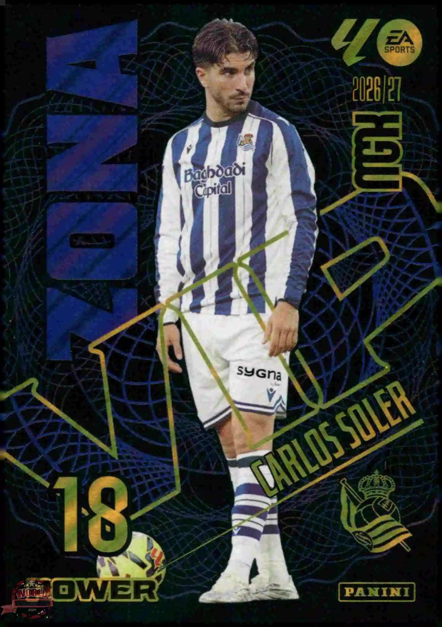 Panini | Megacracks | 2026-2027 | #390P | Carlos Soler | Real Sociedad | Zona Vip Power