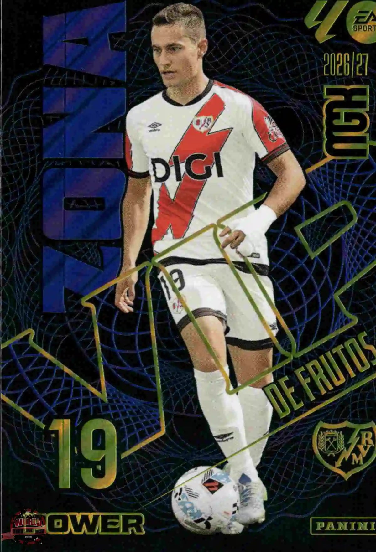 Panini | Megacracks | 2026-2027 | #392P | De Frutos | Rayo Vallecano | Zona Vip Power