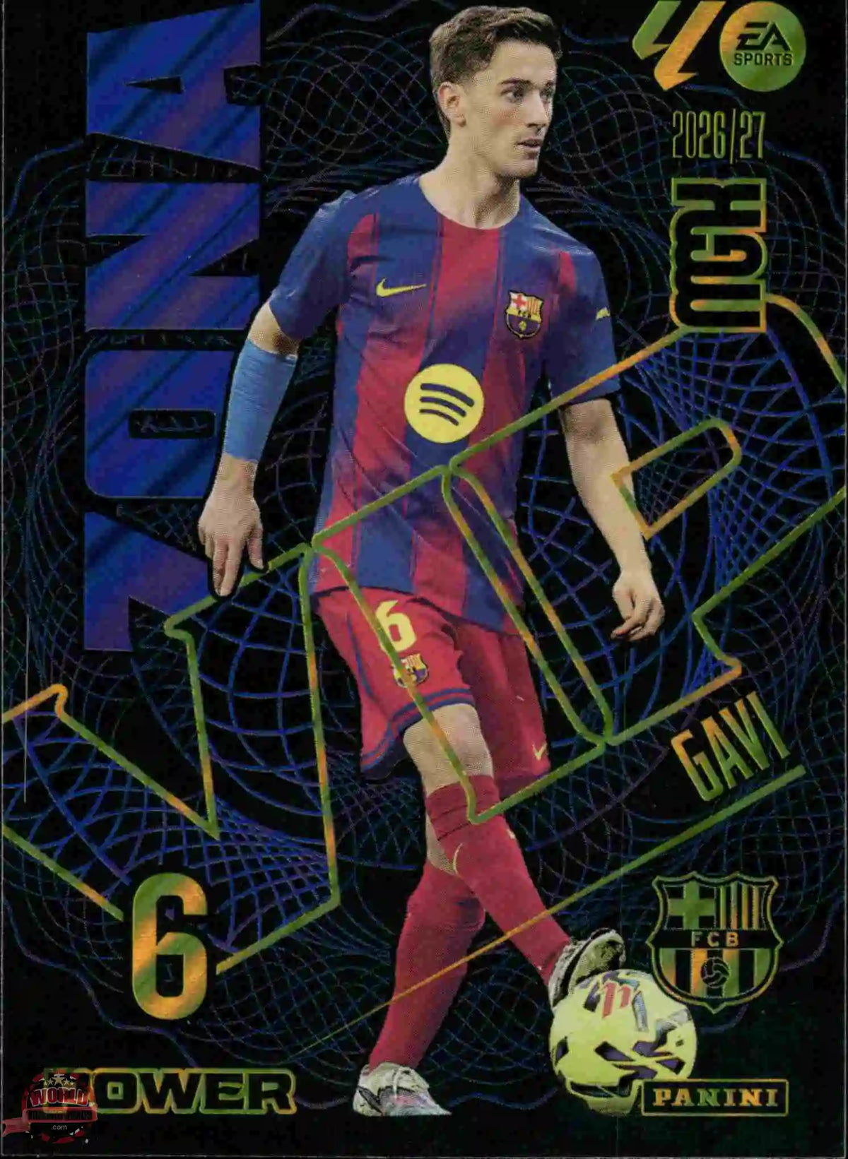 Panini | Megacracks | 2026-2027 | #394P | Gavi | FC Barcelona | Zona Vip Power