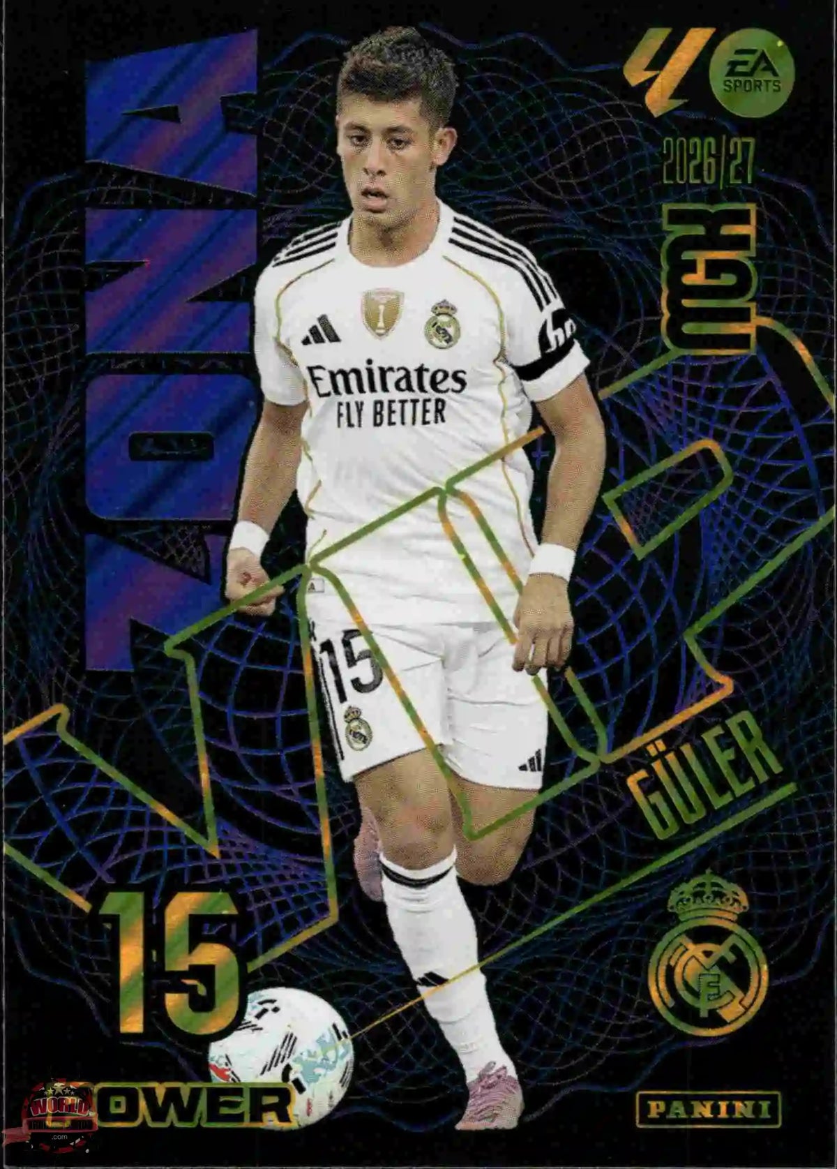 Panini | Megacracks | 2026-2027 | #396P | Güler | Real Madrid | Zona Vip Power