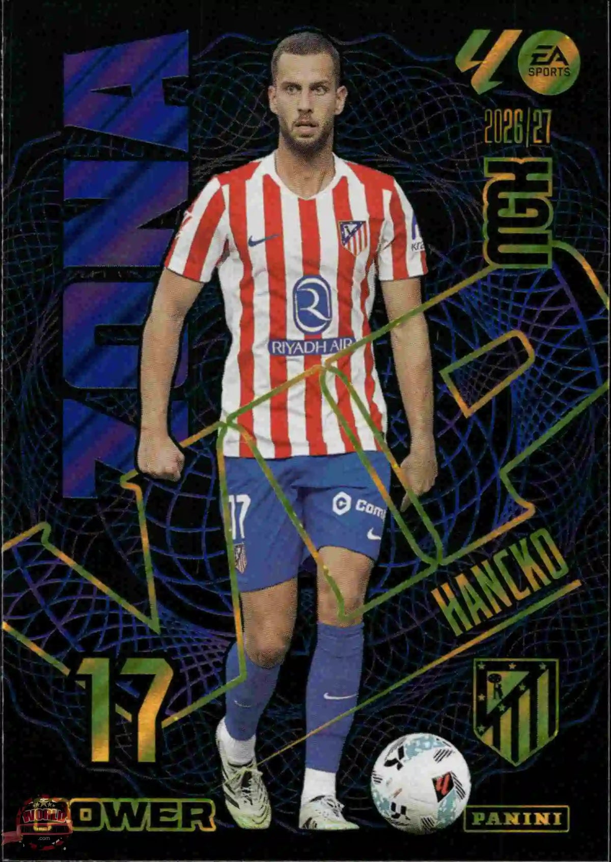Panini | Megacracks | 2026-2027 | #397P | Hancko | Atlético de Madrid | Zona Vip Power
