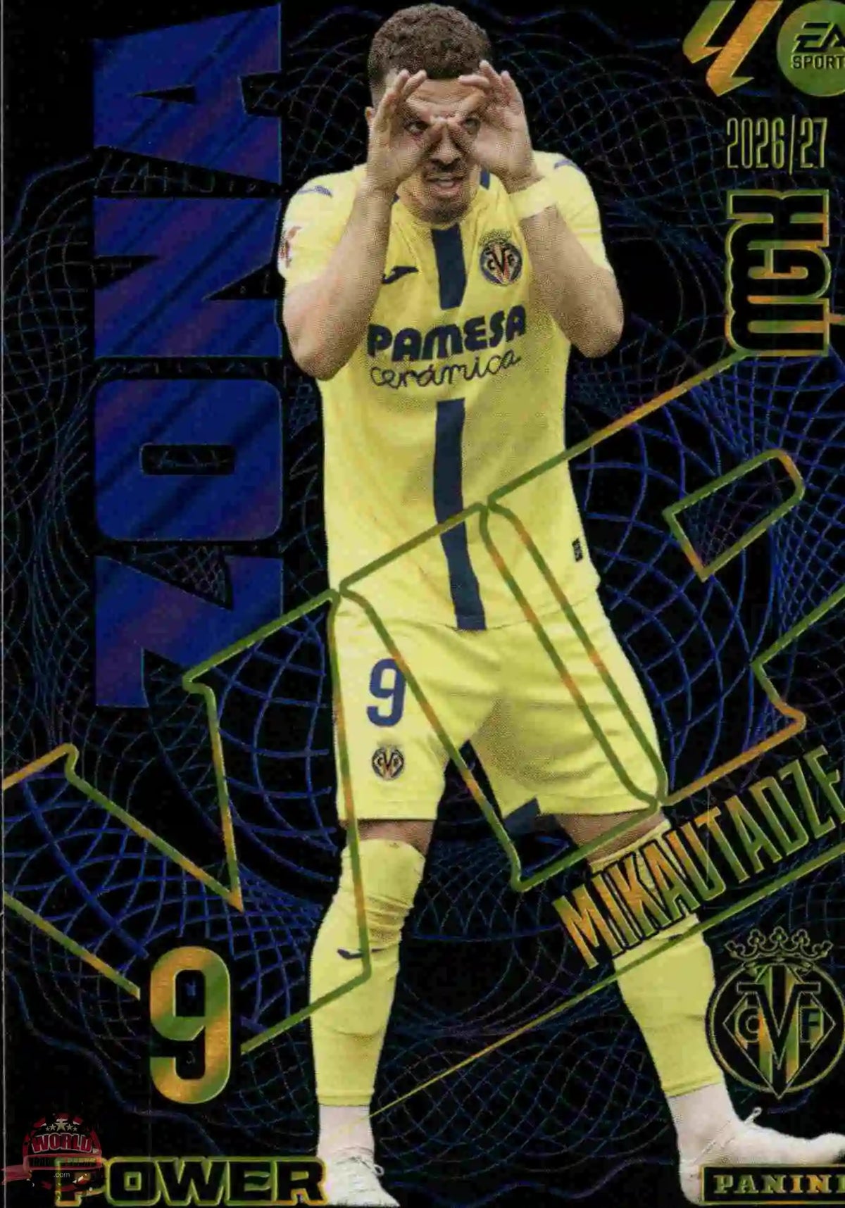 Panini | Megacracks | 2026-2027 | #402P | Mikautadze | Villarreal CF | Zona Vip Power