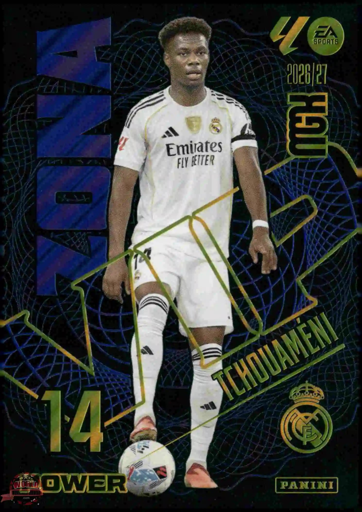 Panini | Megacracks | 2026-2027 | #405P | Tchouaméni | Real Madrid | Zona Vip Power