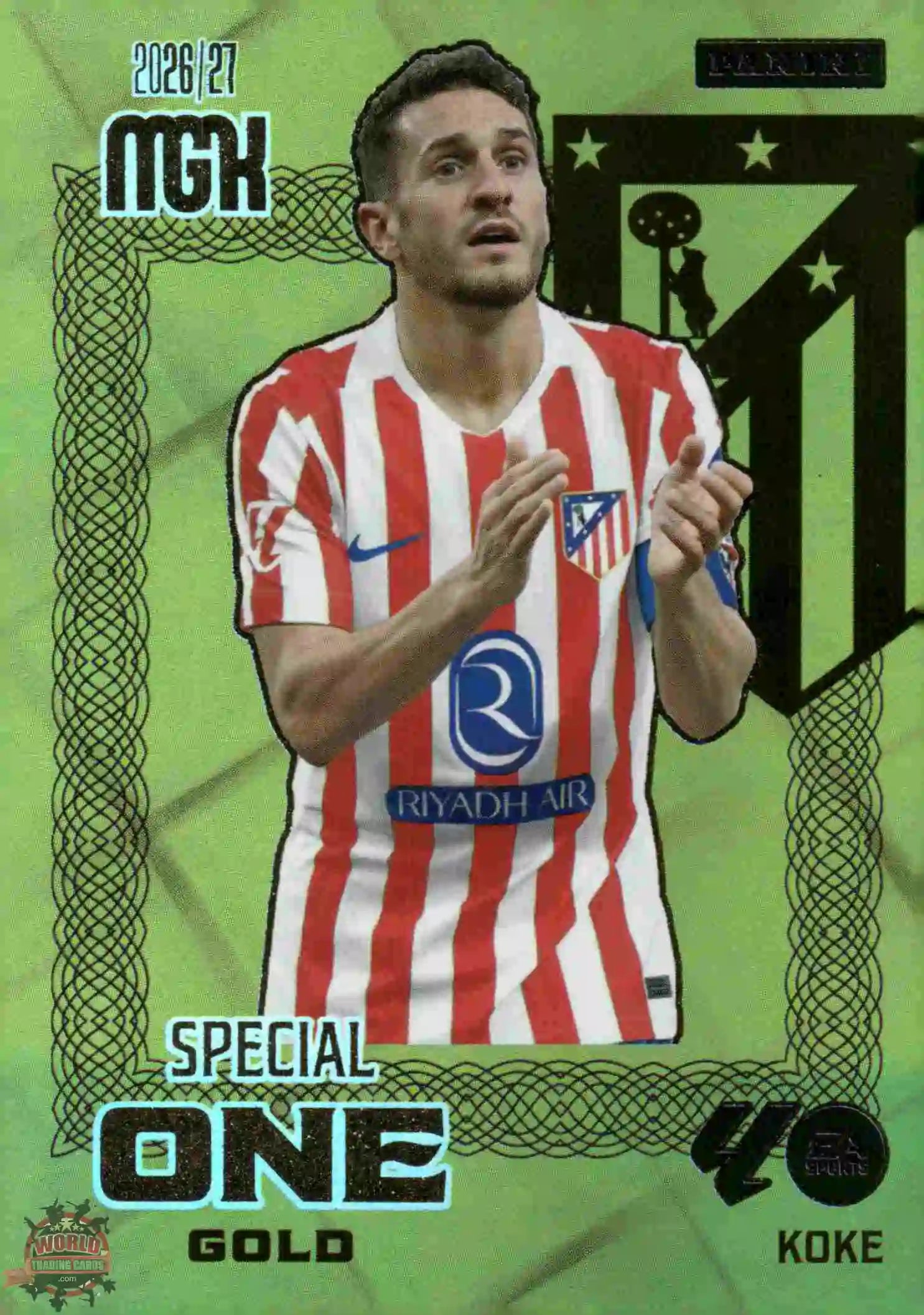 Panini | Megacracks | 2026-2027 | #SOG01 | Koke | Atlético de Madrid | Special One Gold