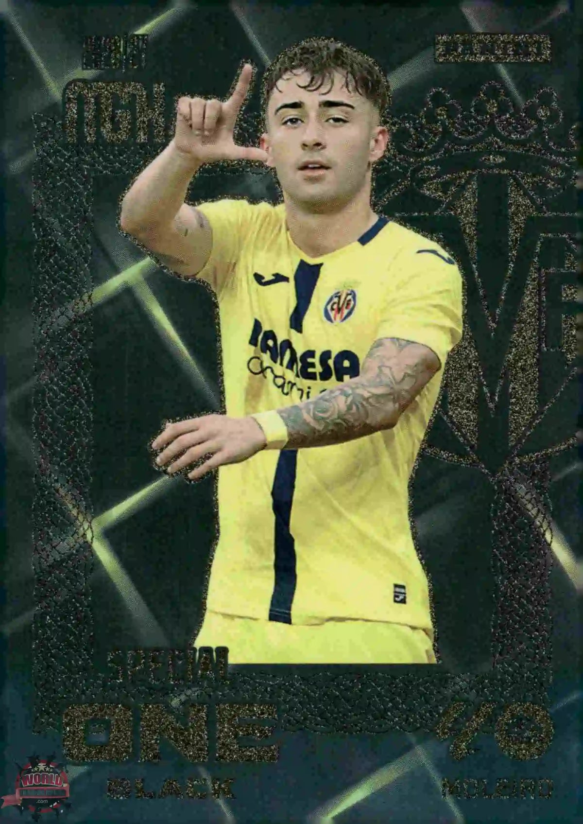 Panini | Megacracks | 2026-2027 | #SOB09 | Moleiro | Villarreal CF | Special One Black