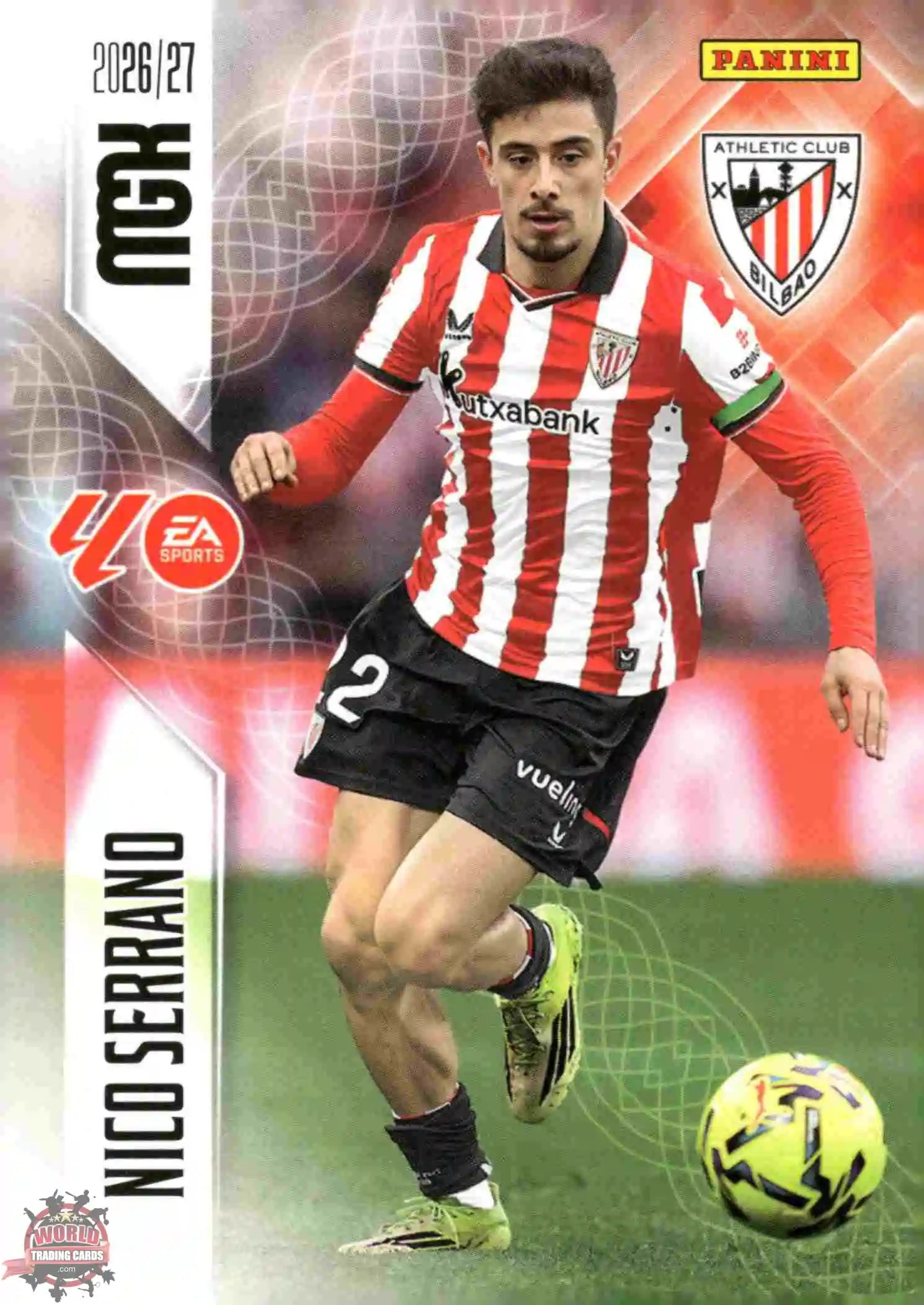 Panini | Megacracks | 2026-2027 | #049 | Nico Serrano | Athletic Club | Basico