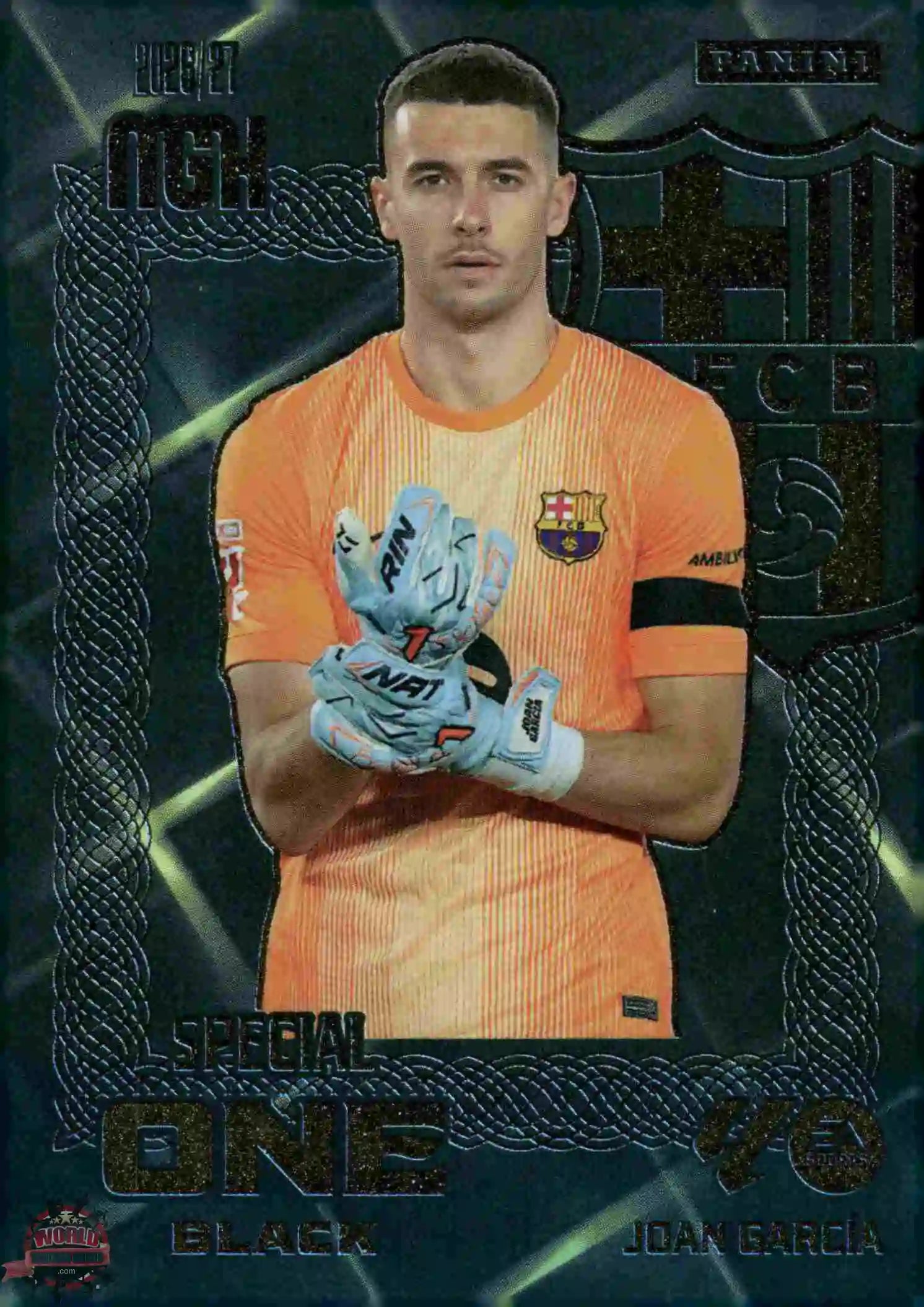 Panini | Megacracks | 2026-2027 | #SOB03 | Joan García | FC Barcelona | Special One Black