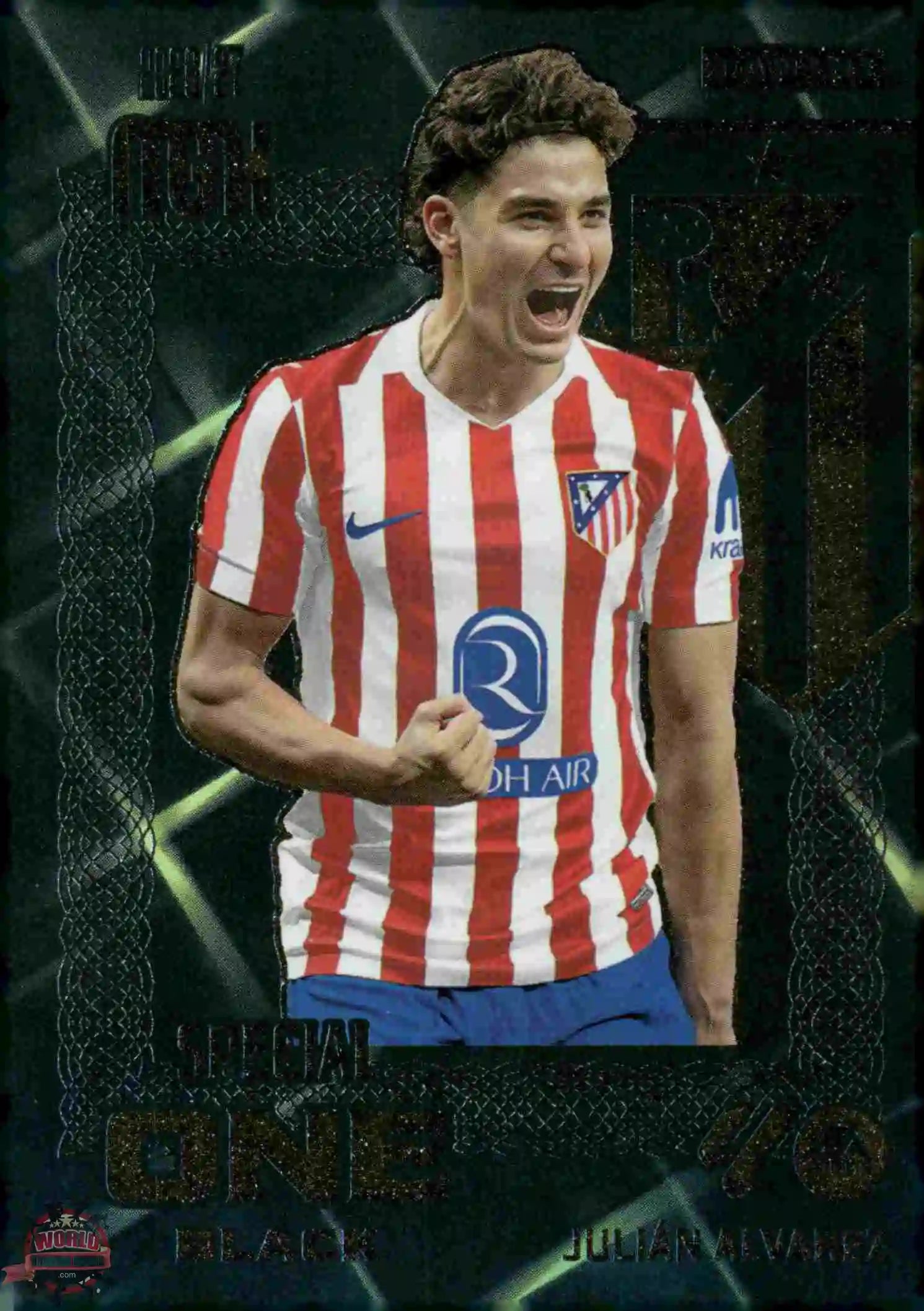 Panini | Megacracks | 2026-2027 | #SOB02 | Julián Álvarez | Atlético de Madrid | Special One Black