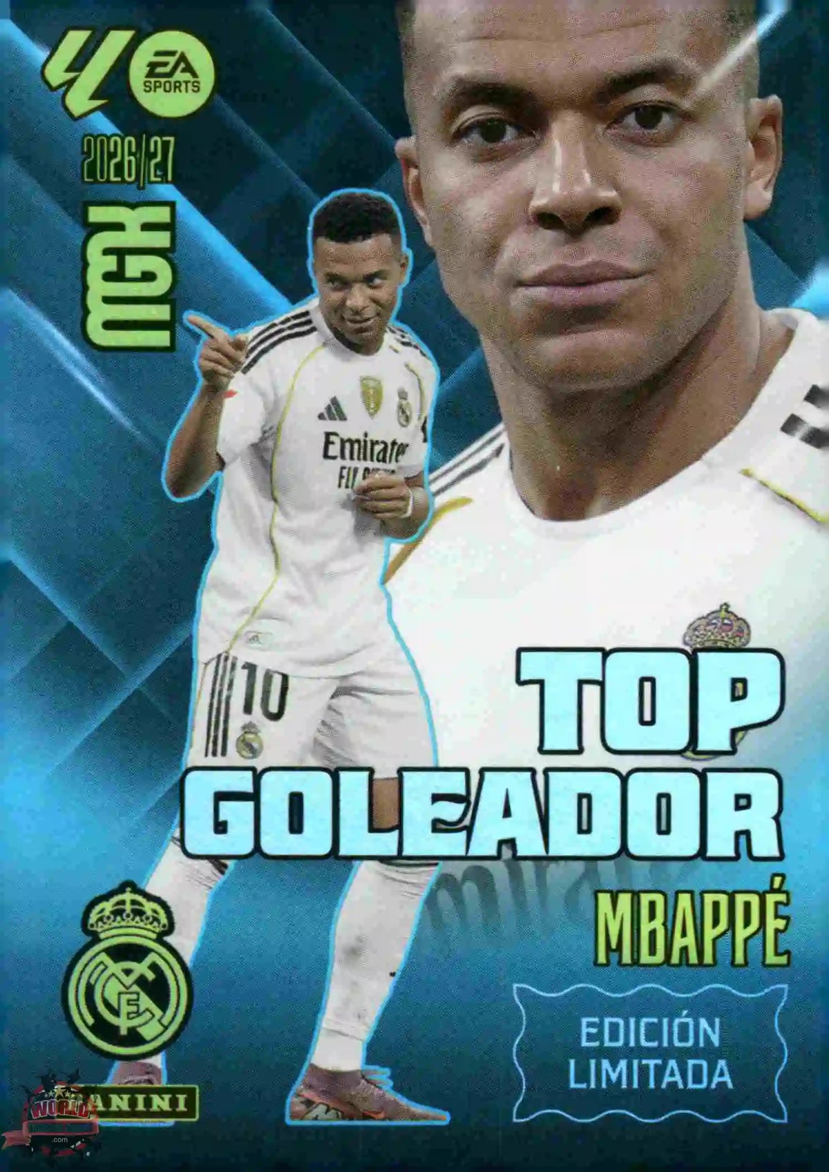Panini | Megacracks | 2026-2027 | #EL03 | Mbappé | Real Madrid | Edición Limitada