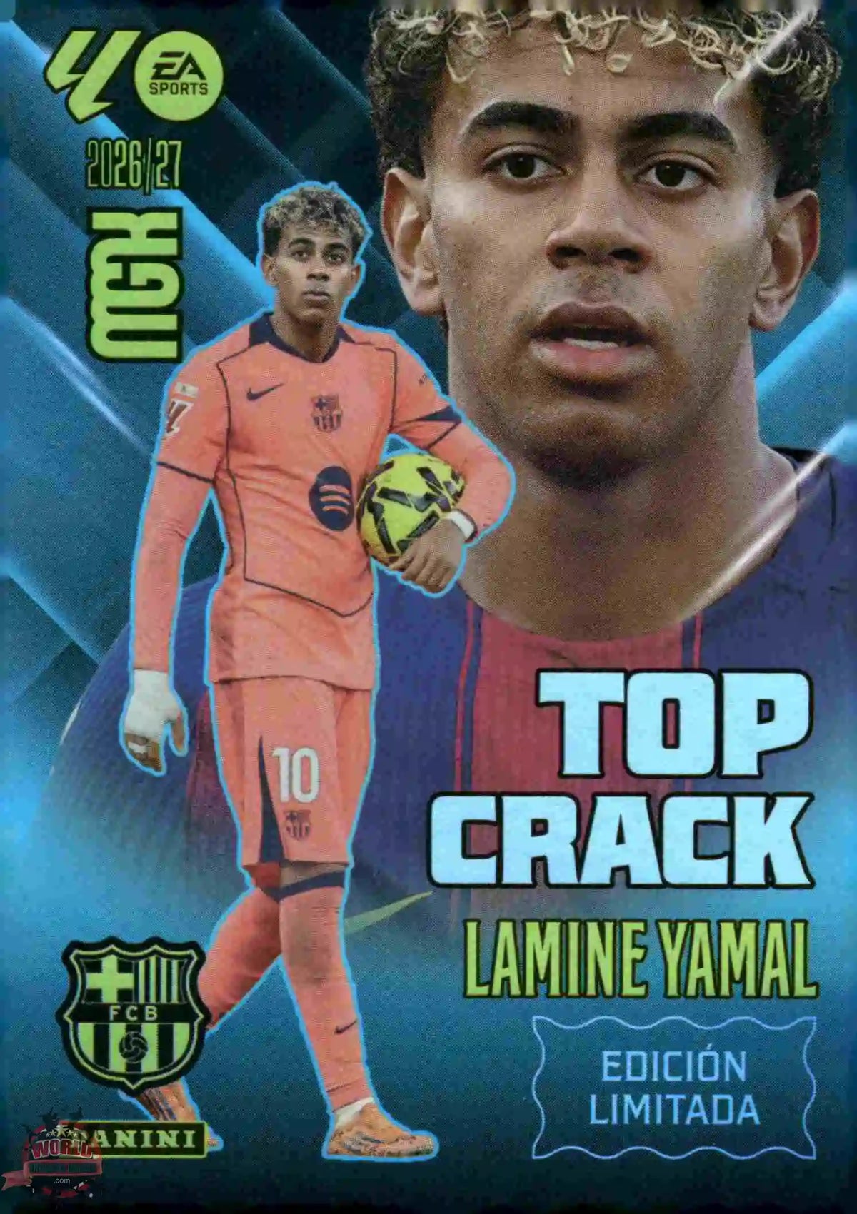 Panini | Megacracks | 2026-2027 | #EL02 | Lamine Yamal | FC Barcelona | Edición Limitada