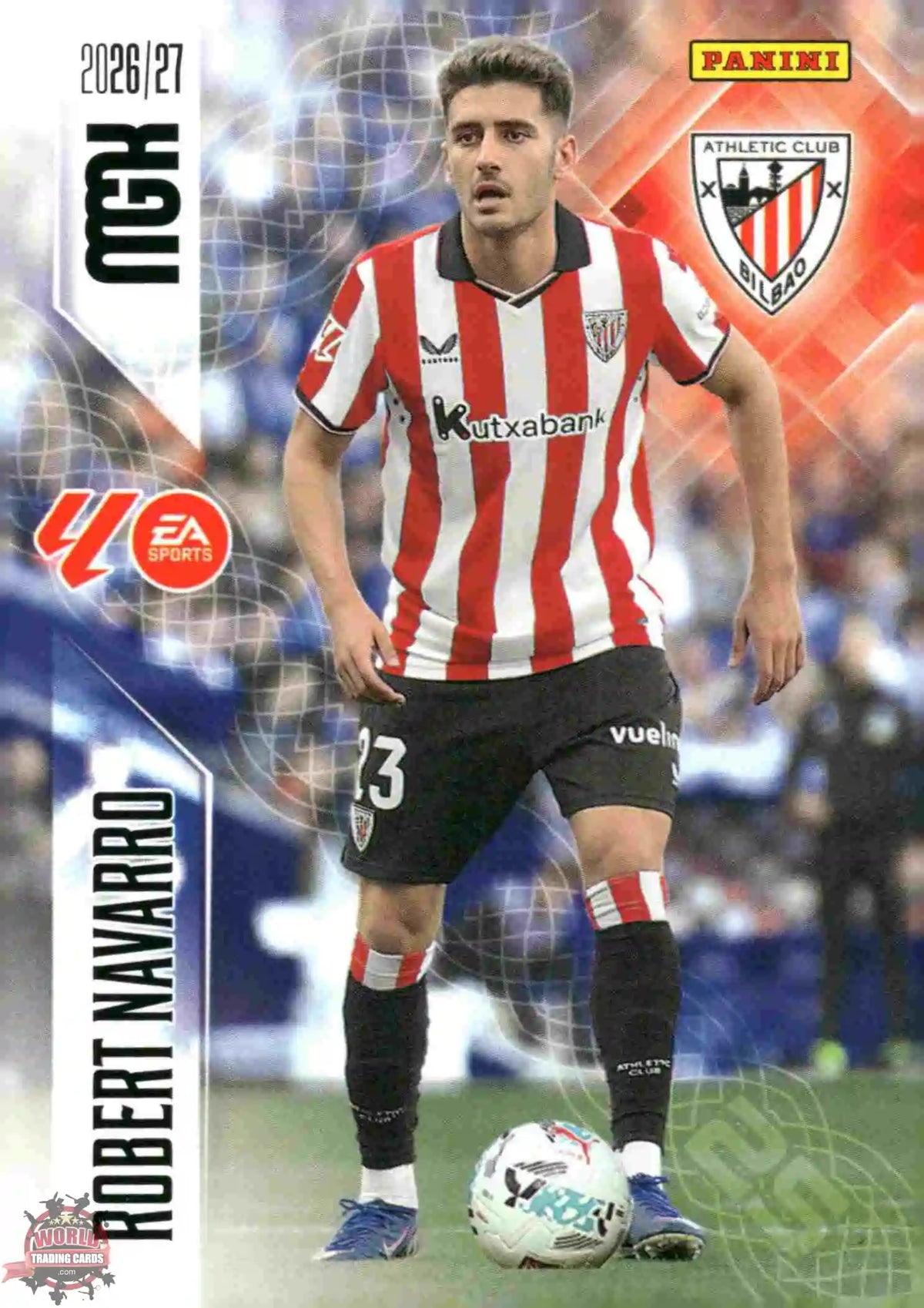 Panini | Megacracks | 2026-2027 | #051 | Robert Navarro | Athletic Club | Basico