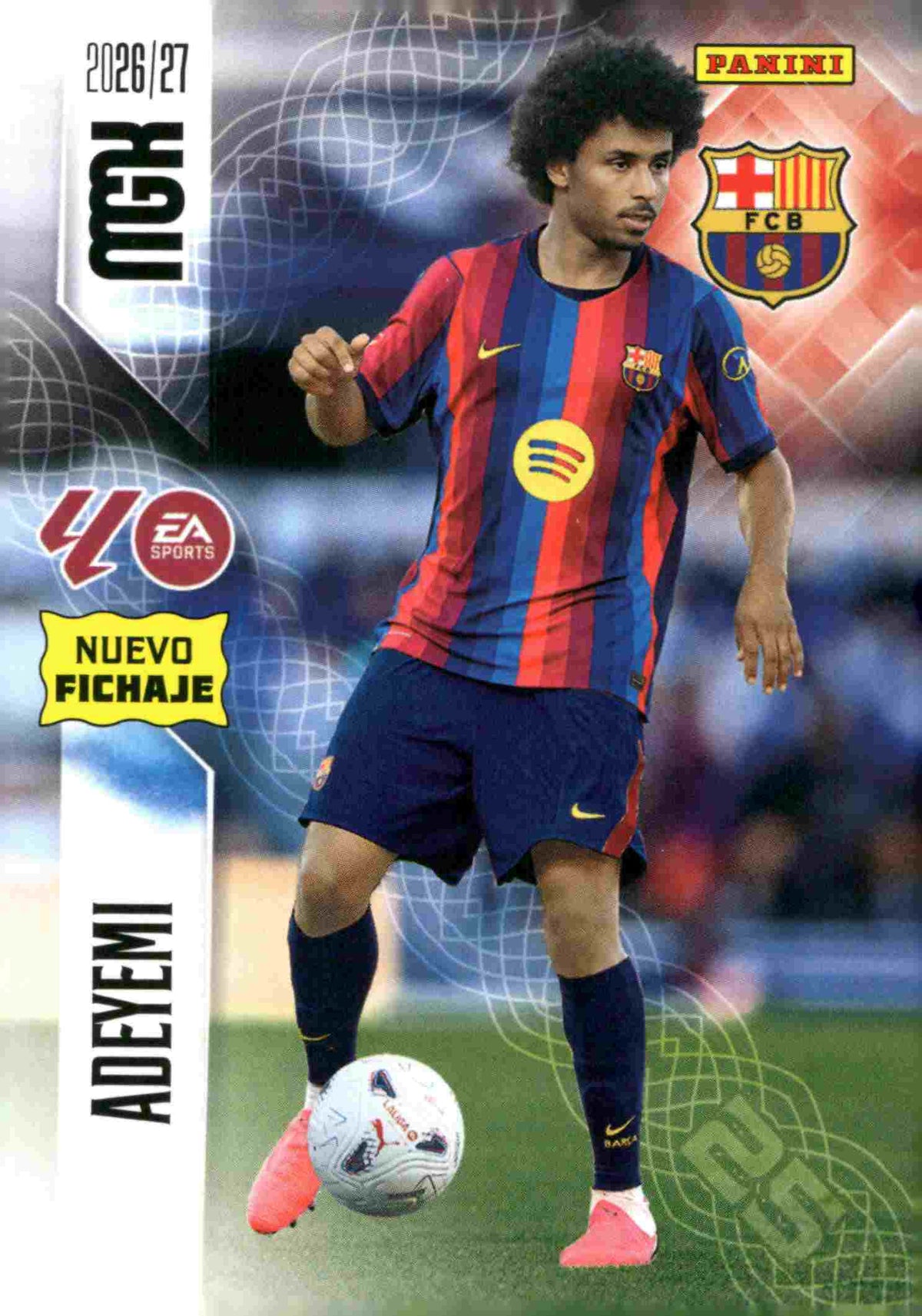Panini | Megacracks | 2026-2027 | #489 | Adeyemi | FC Barcelona | Nuevo Fichaje