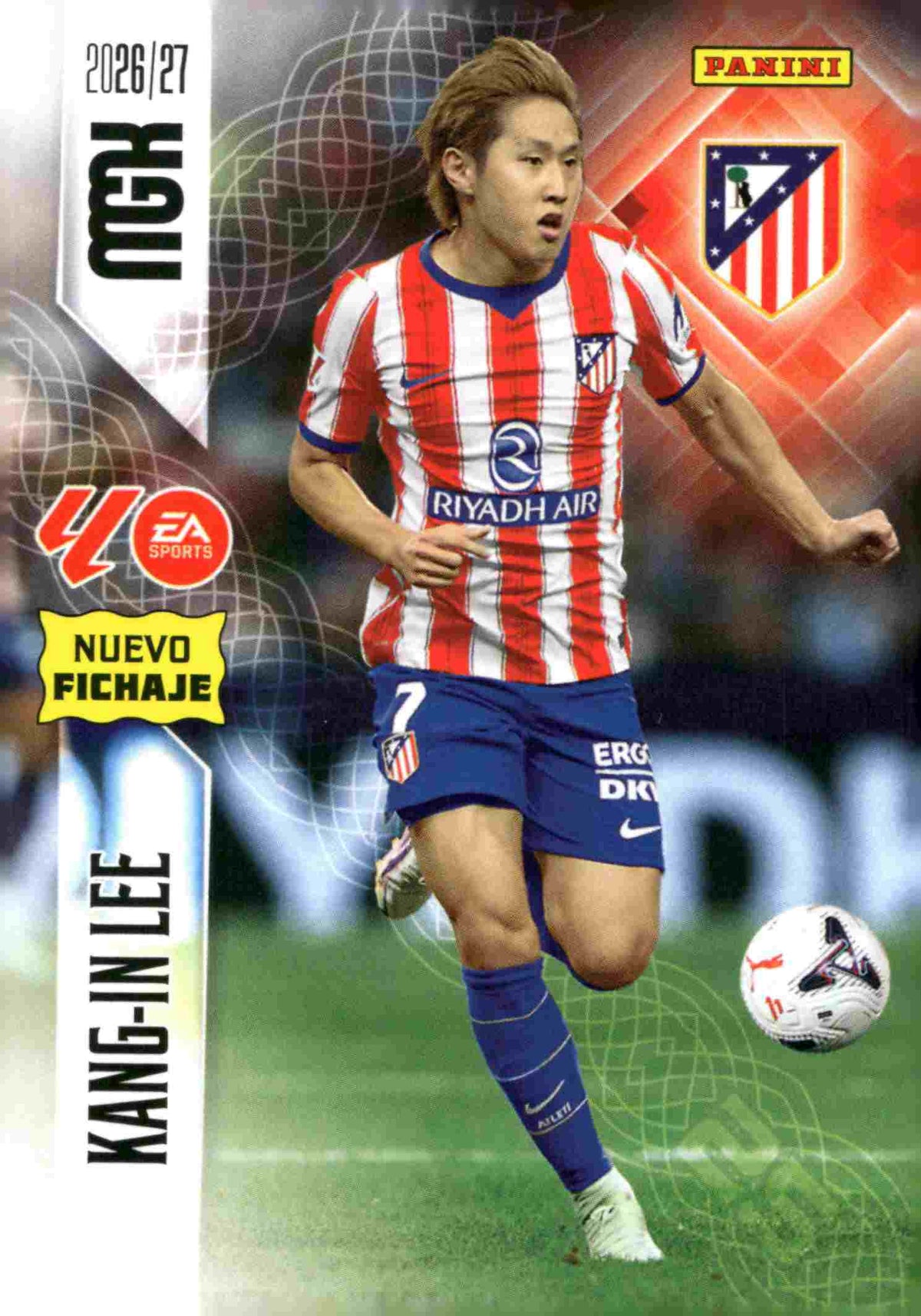 Panini | Megacracks | 2026-2027 | #486 | Kangin Lee | Atlético de Madrid | Nuevo Fichaje