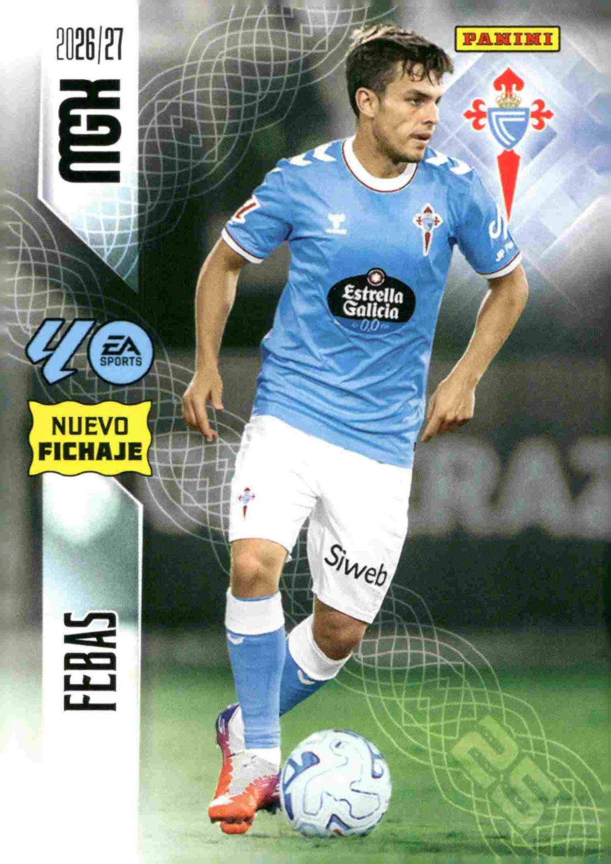 Panini | Megacracks | 2026-2027 | #483 | Febas | RC Celta | Nuevo Fichaje