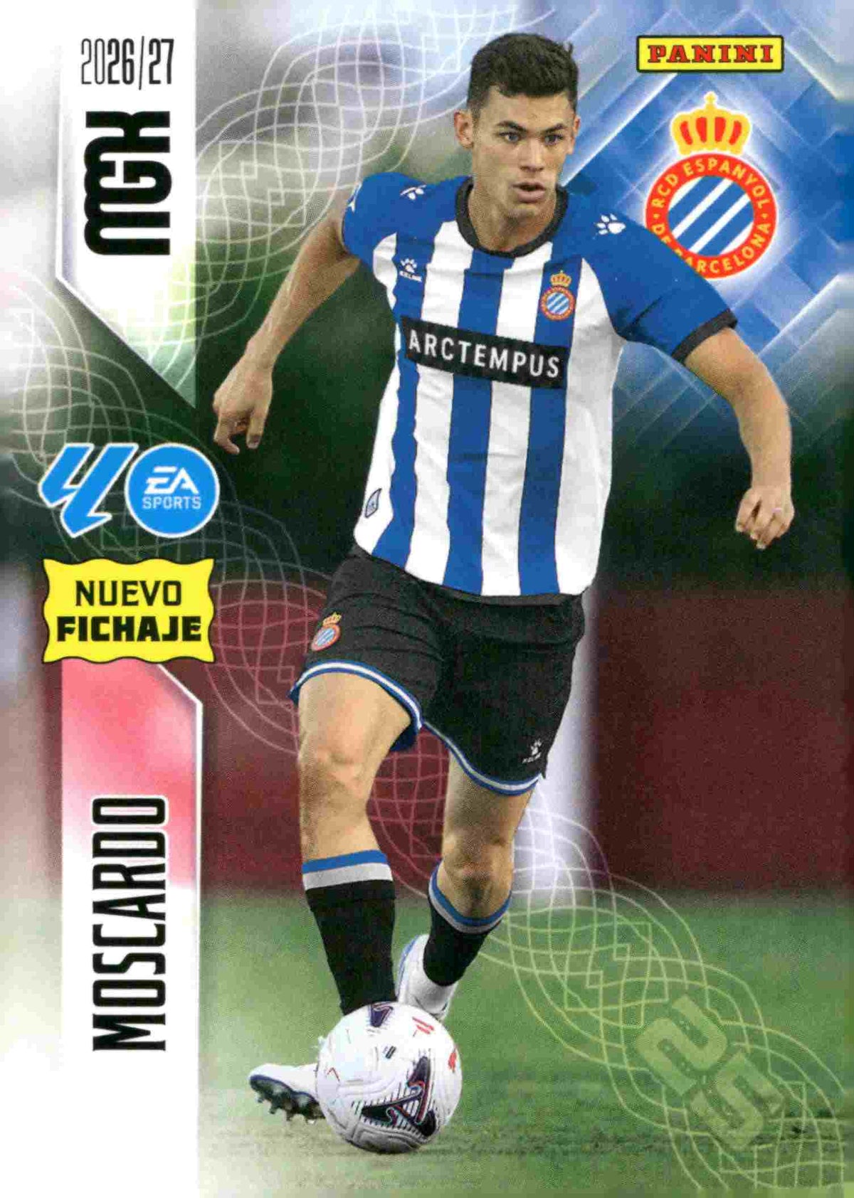 Panini | Megacracks | 2026-2027 | #482 | Moscardo | RCD Espanyol | Nuevo Fichaje