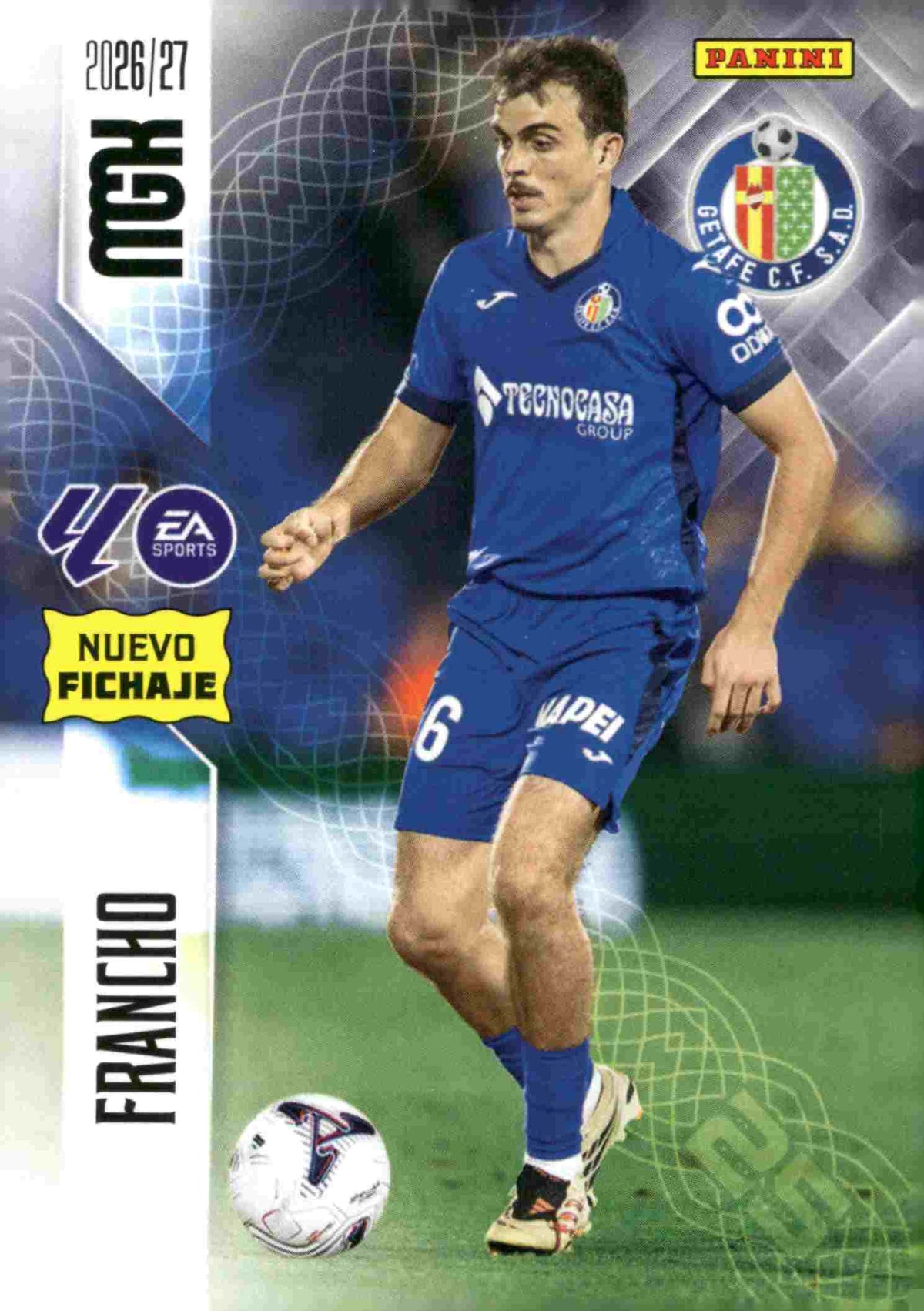 Panini | Megacracks | 2026-2027 | #479 | Francho | Getafe FC | Nuevo Fichaje