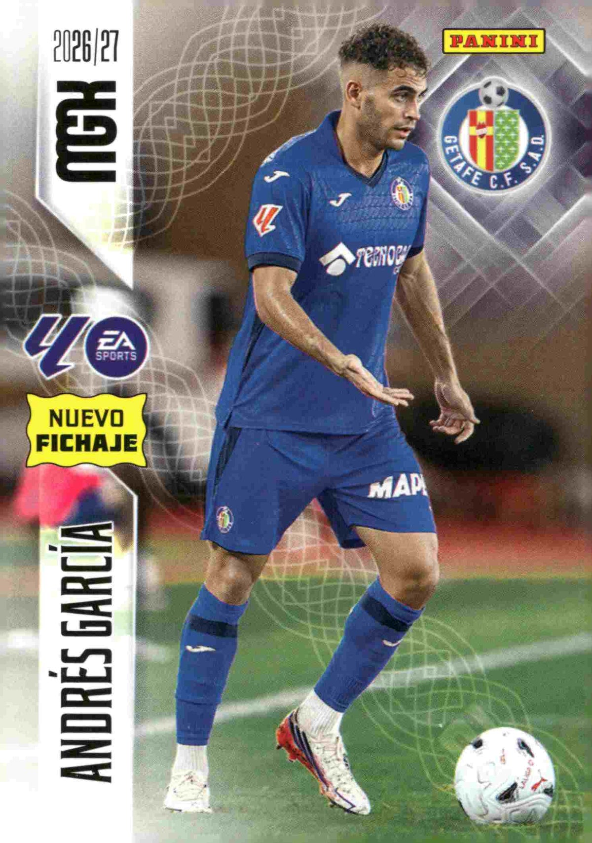 Panini | Megacracks | 2026-2027 | #474 | Andrés García | Getafe FC | Nuevo Fichaje