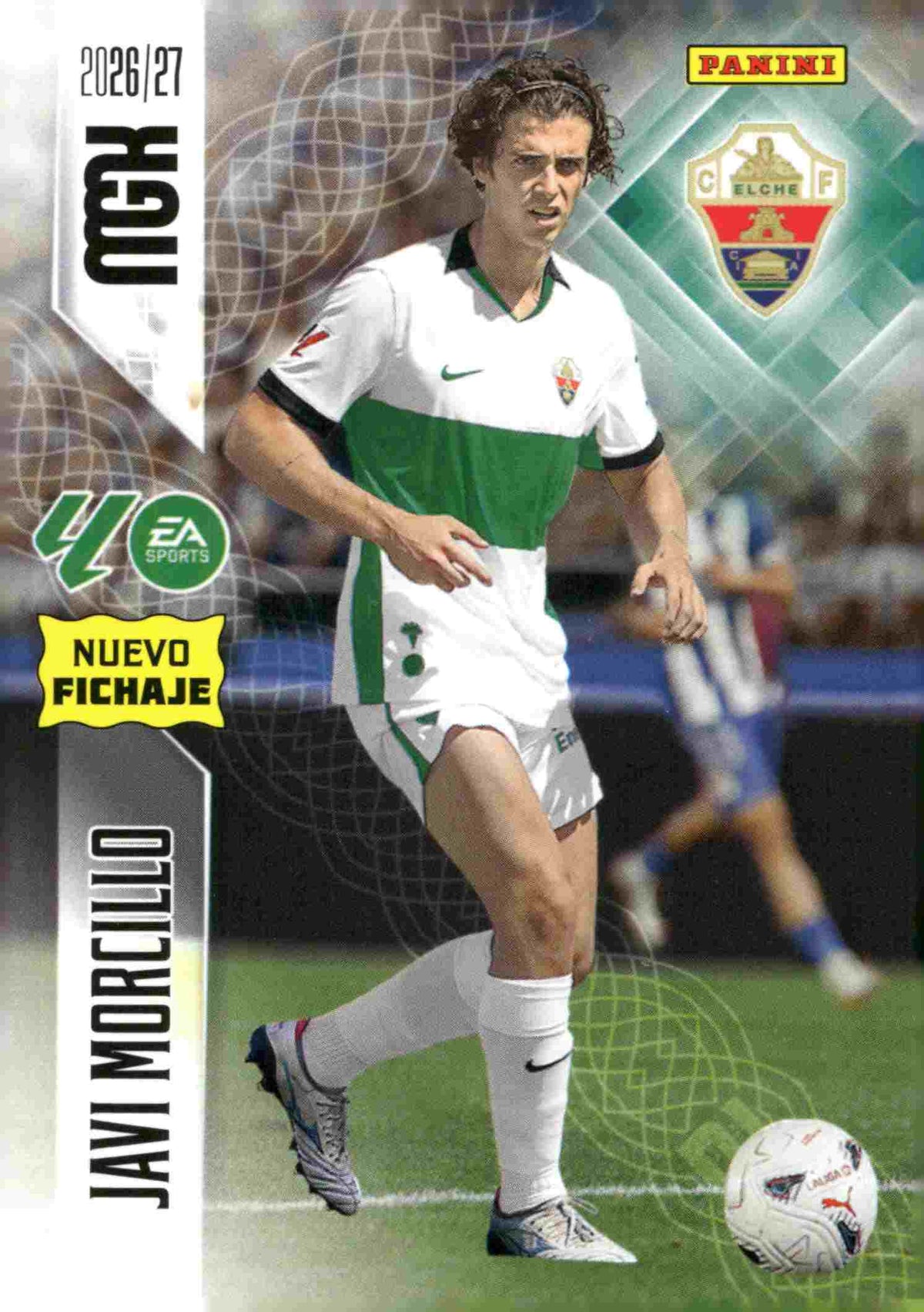 Panini | Megacracks | 2026-2027 | #473 | Javi Morcillo | Elche CF | Nuevo Fichaje