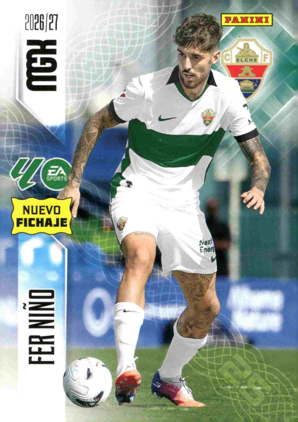 Panini | Megacracks | 2026-2027 | #465 | Fer Niño | Elche CF | Nuevo Fichaje