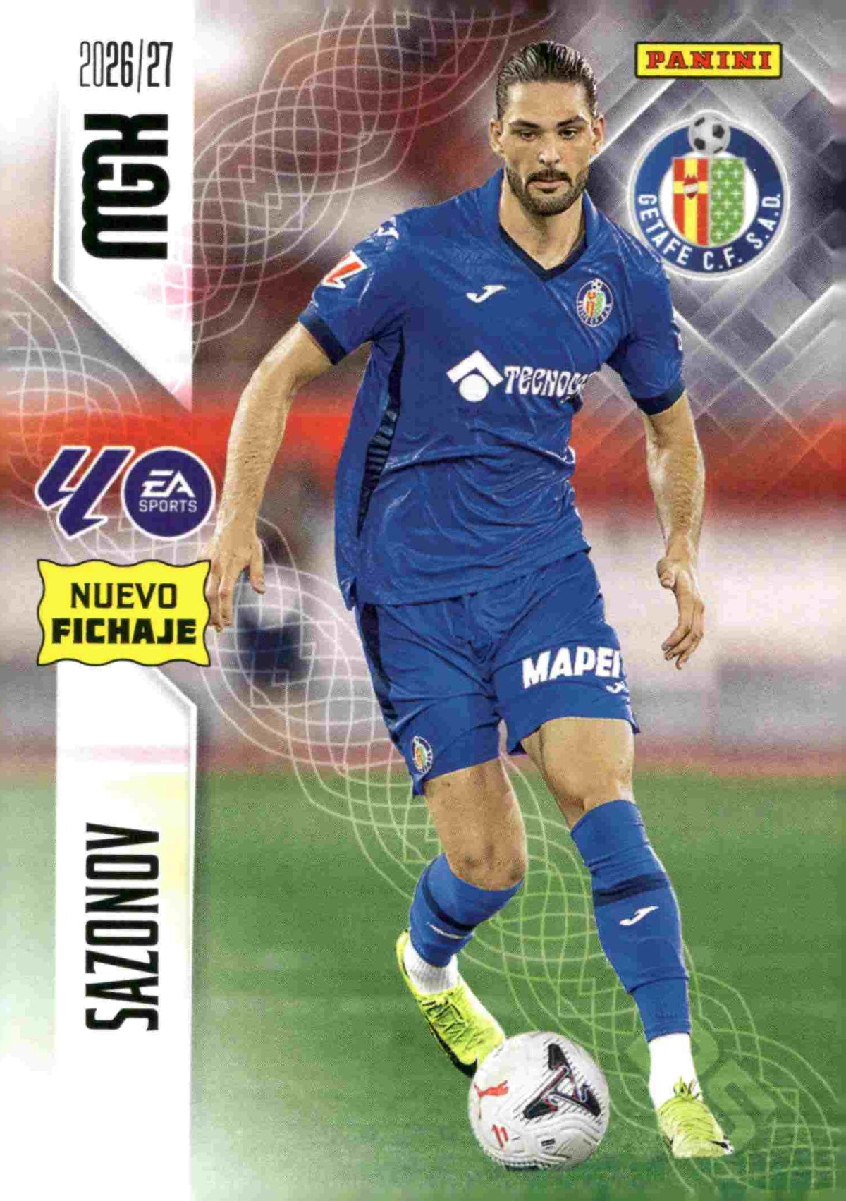Panini | Megacracks | 2026-2027 | #457 | Sazonov | Getafe FC | Nuevo Fichaje