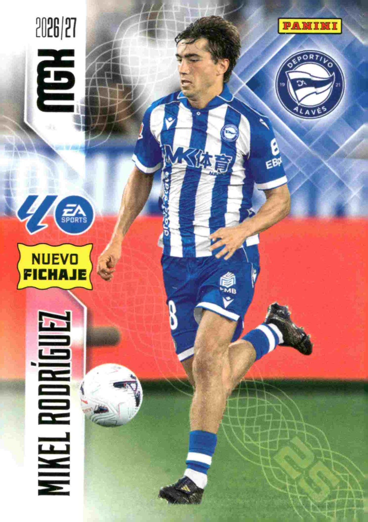 Panini | Megacracks | 2026-2027 | #456 | Mikel Rodríguez | D. Alavés | Nuevo Fichaje