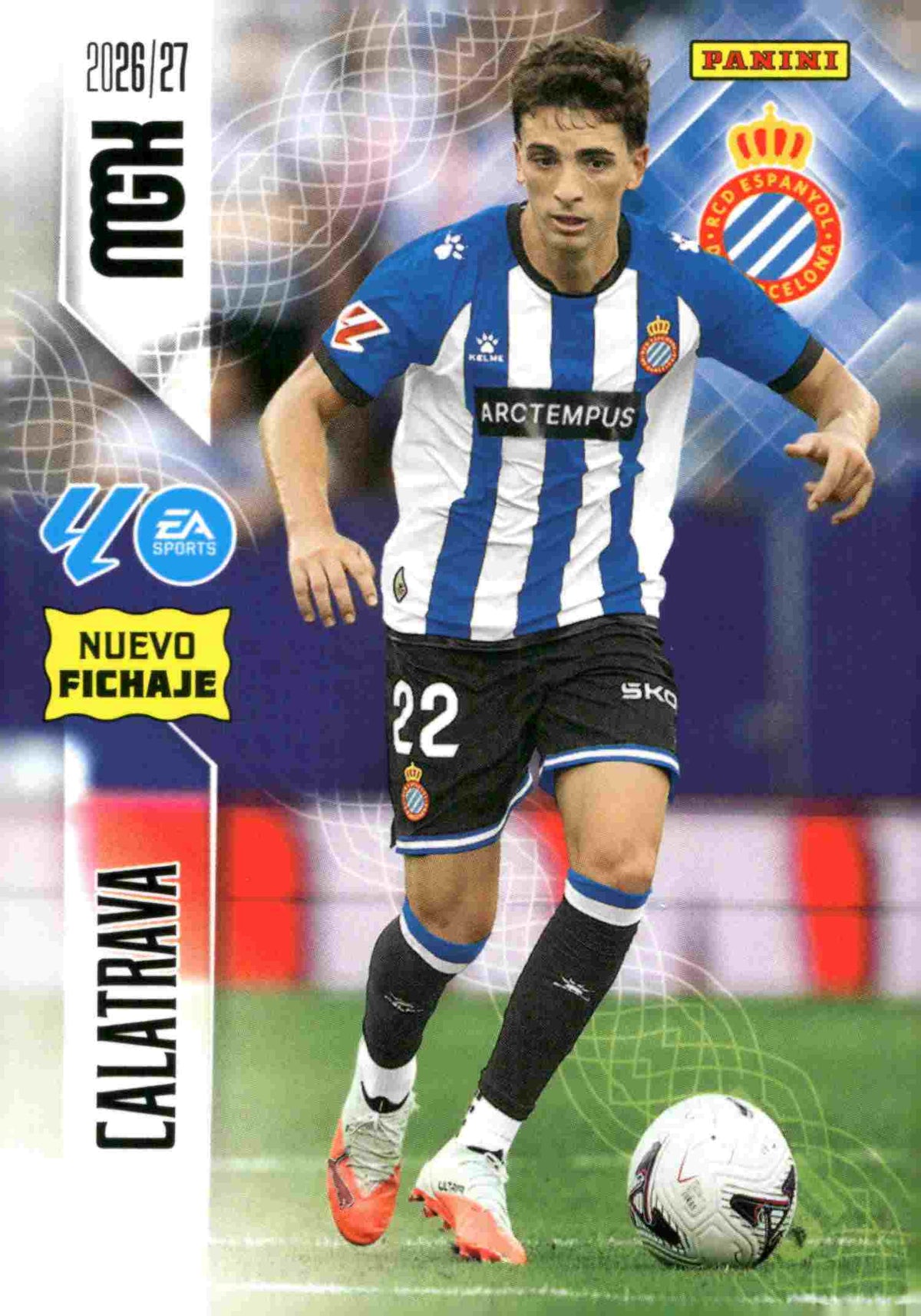 Panini | Megacracks | 2026-2027 | #454 | Calatrava | RCD Espanyol | Nuevo Fichaje
