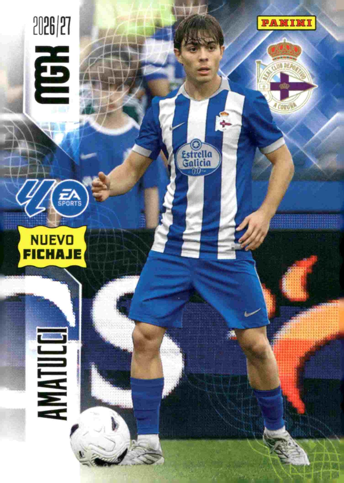 Panini | Megacracks | 2026-2027 | #452 | Amatucci | RC Deportivo | Nuevo Fichaje