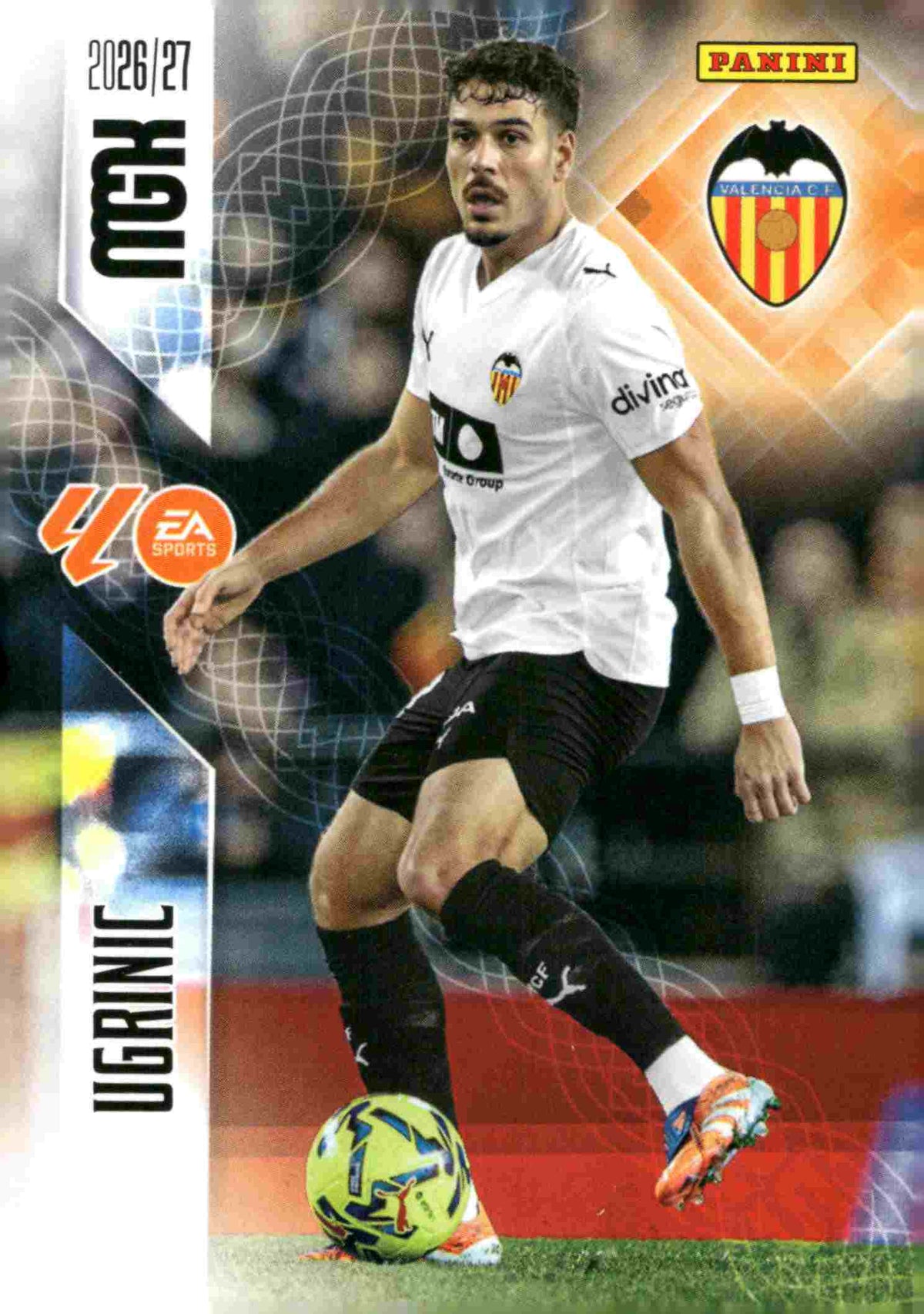 Panini | Megacracks | 2026-2027 | #356 | Ugrinic | Valencia CF | Basico