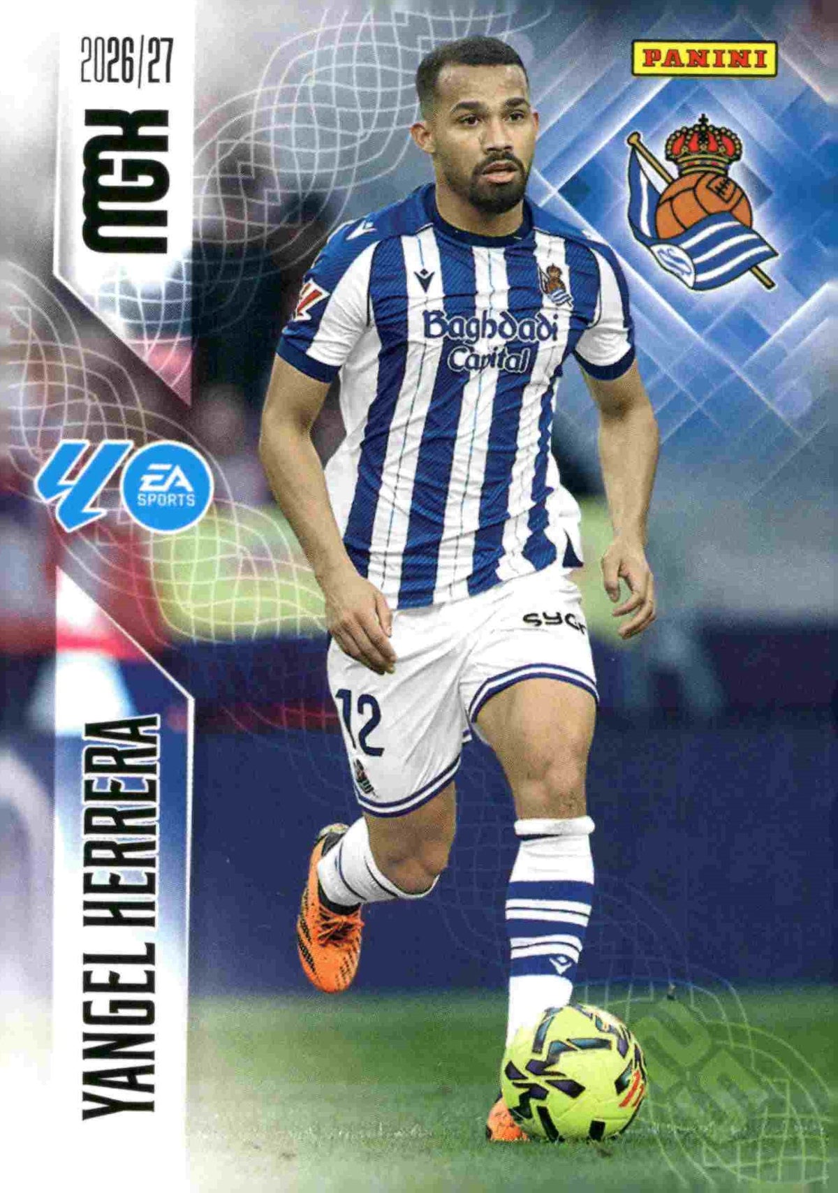 Panini | Megacracks | 2026-2027 | #318 | Yangel Herrera | Real Sociedad | Basico
