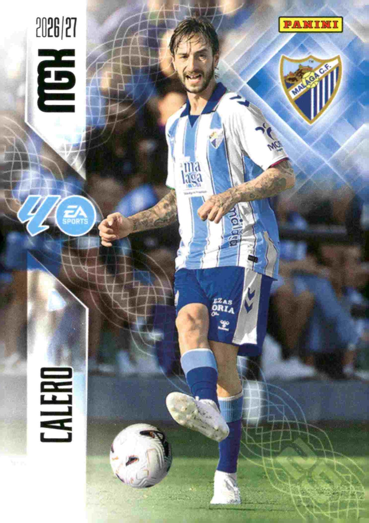 Panini | Megacracks | 2026-2027 | #240 | Calero | Málaga CF | Basico