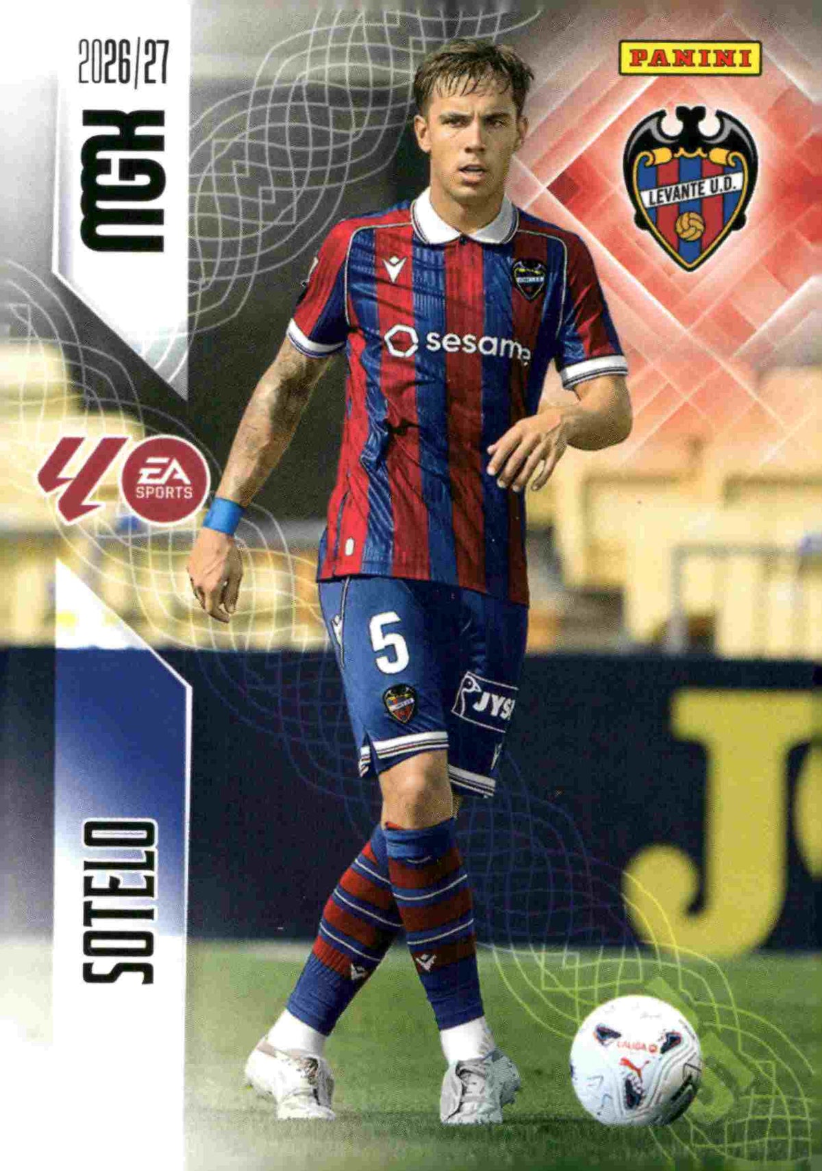 Panini | Megacracks | 2026-2027 | #209 | Sotelo | Levante UD | Basico