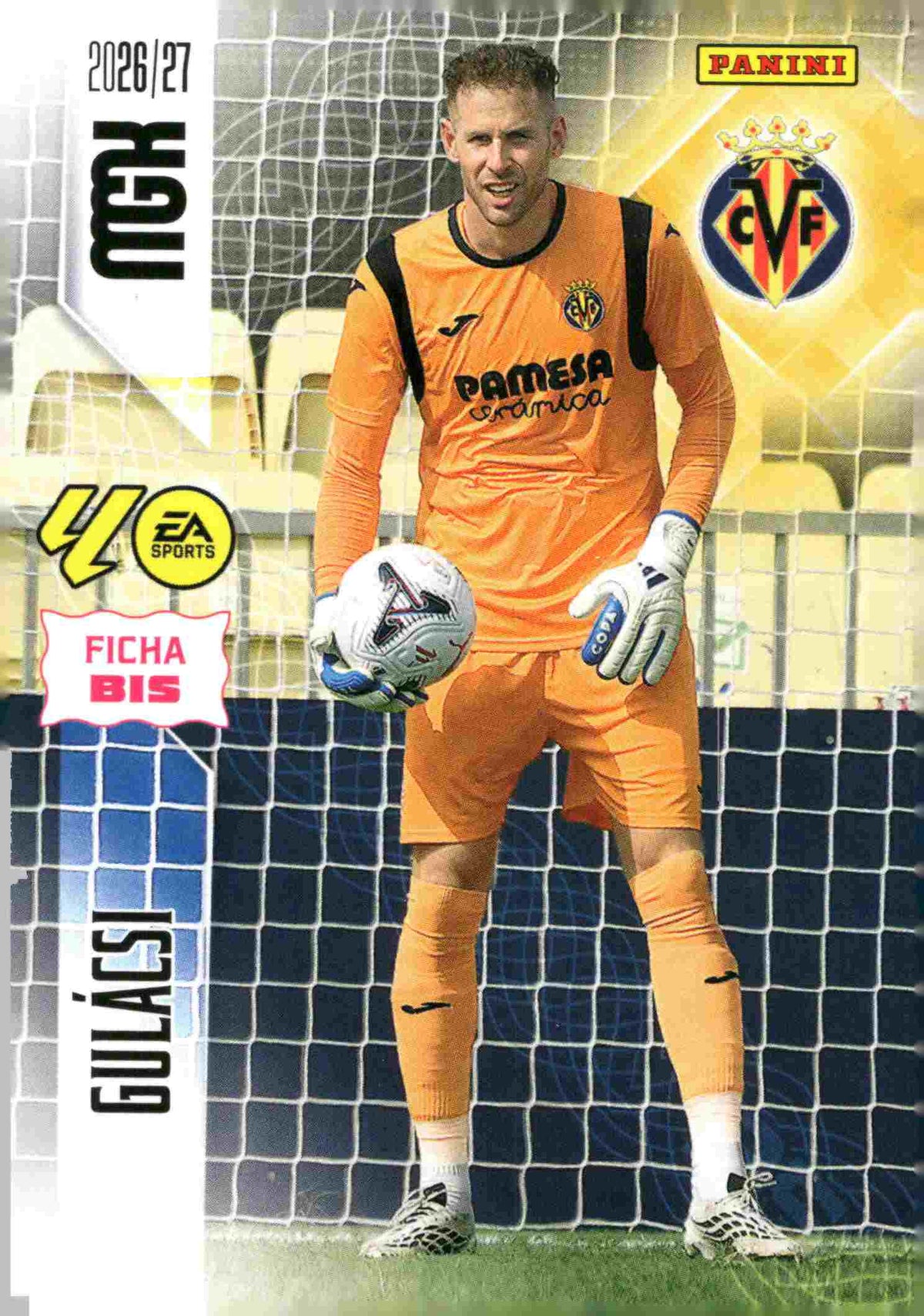 Panini | Megacracks | 2026-2027 | #363 BIS  | Gulácsi | Villarreal CF | Basico Bis