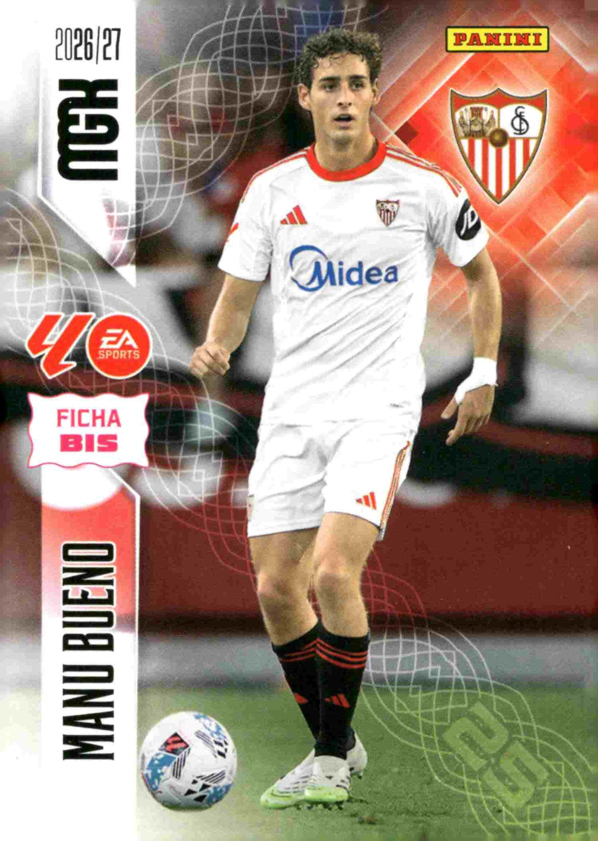 Panini | Megacracks | 2026-2027 | #336 BIS  | Manu Bueno | Sevilla FC | Basico Bis