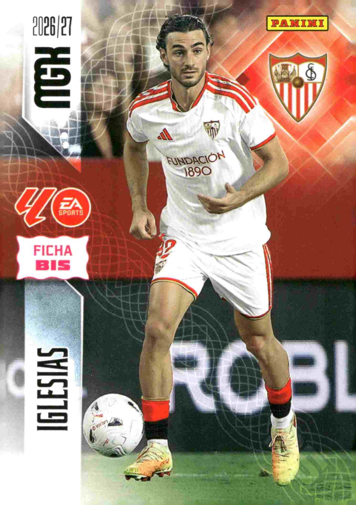Panini | Megacracks | 2026-2027 | #329 BIS  | Iglesias | Sevilla FC | Basico Bis