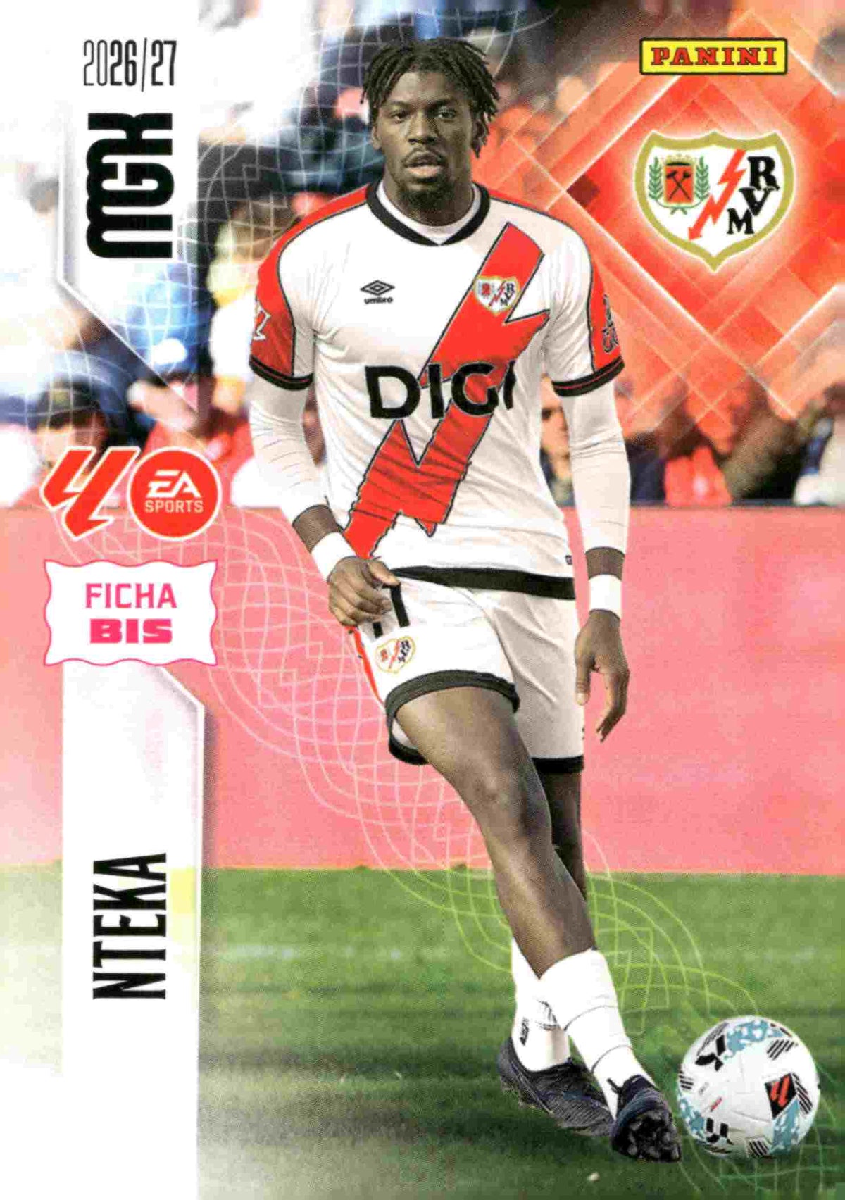 Panini | Megacracks | 2026-2027 | #297 BIS  | Nteka | Rayo Vallecano | Basico Bis