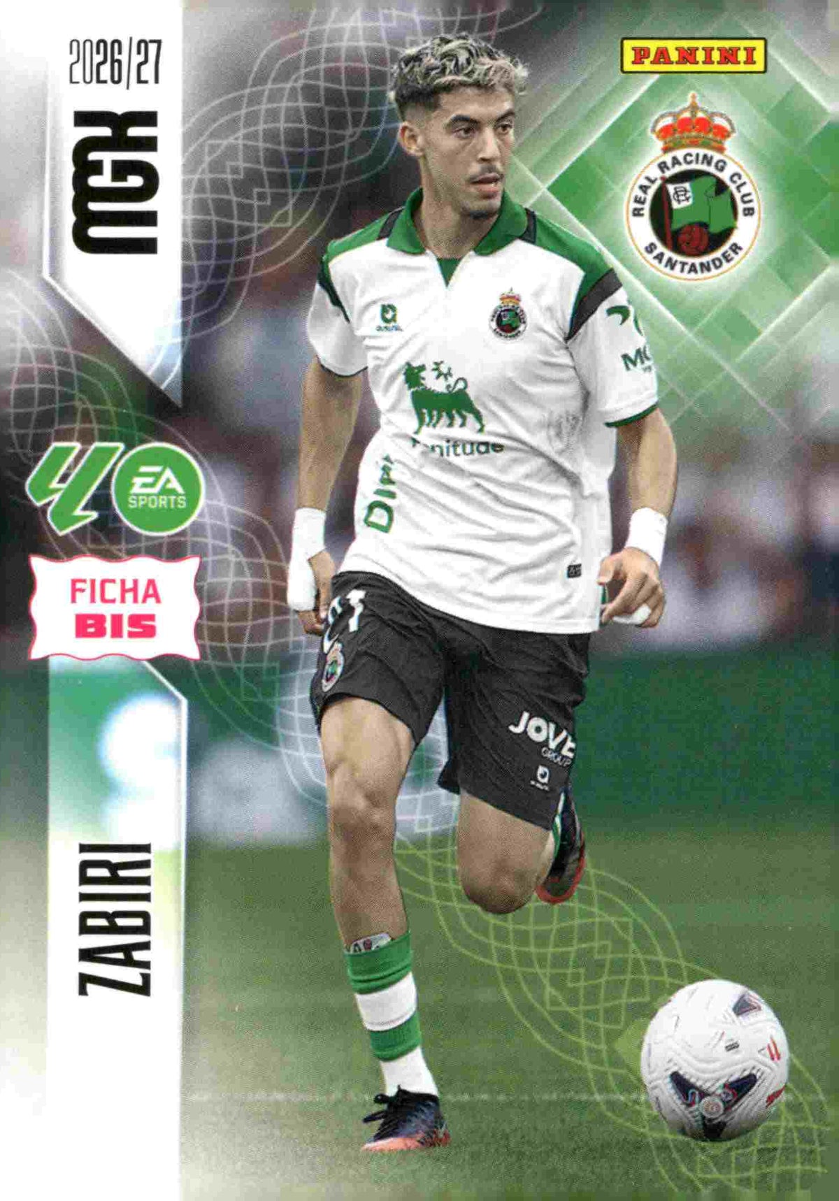 Panini | Megacracks | 2026-2027 | #284 BIS  | Zabiri | Racing Club | Basico Bis