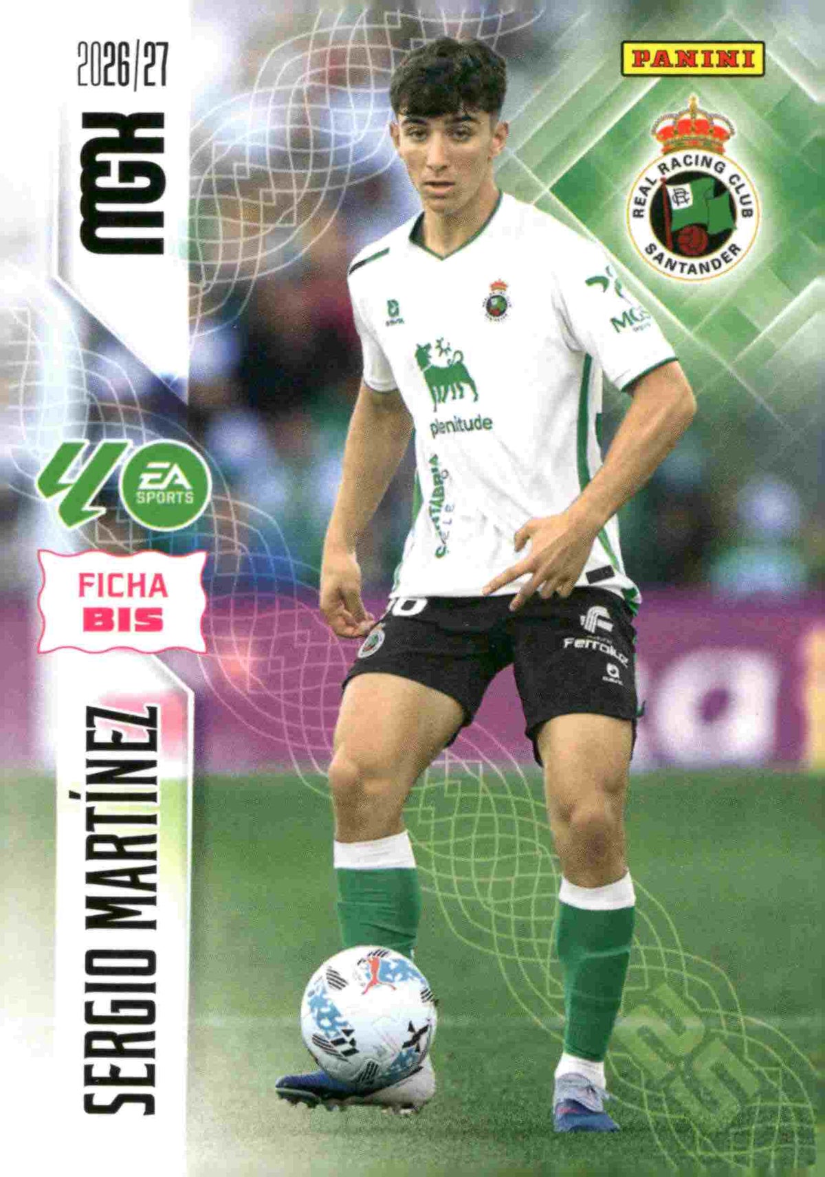 Panini | Megacracks | 2026-2027 | #283 BIS  | Sergio Martínez | Racing Club | Basico Bis