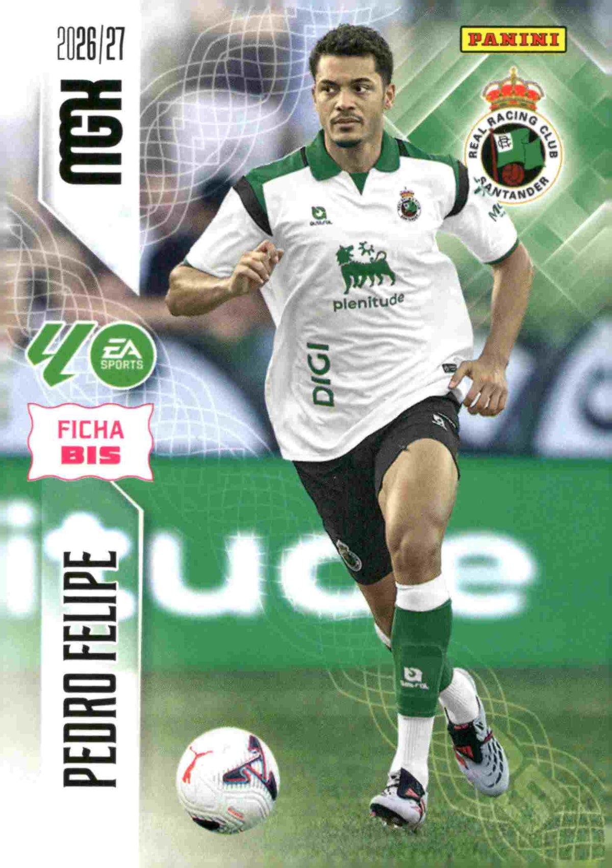 Panini | Megacracks | 2026-2027 | #277 BIS  | Pedro Felipe | Racing Club | Basico Bis