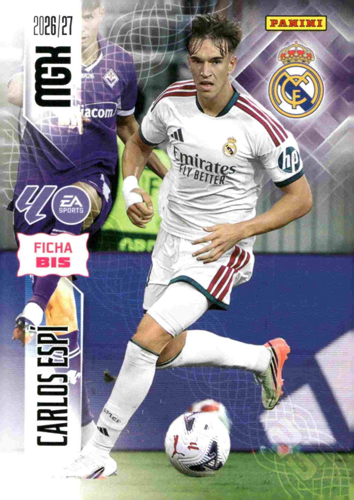 Panini | Megacracks | 2026-2027 | #233 BIS  | Carlos Espí | Real Madrid CF | Basico Bis