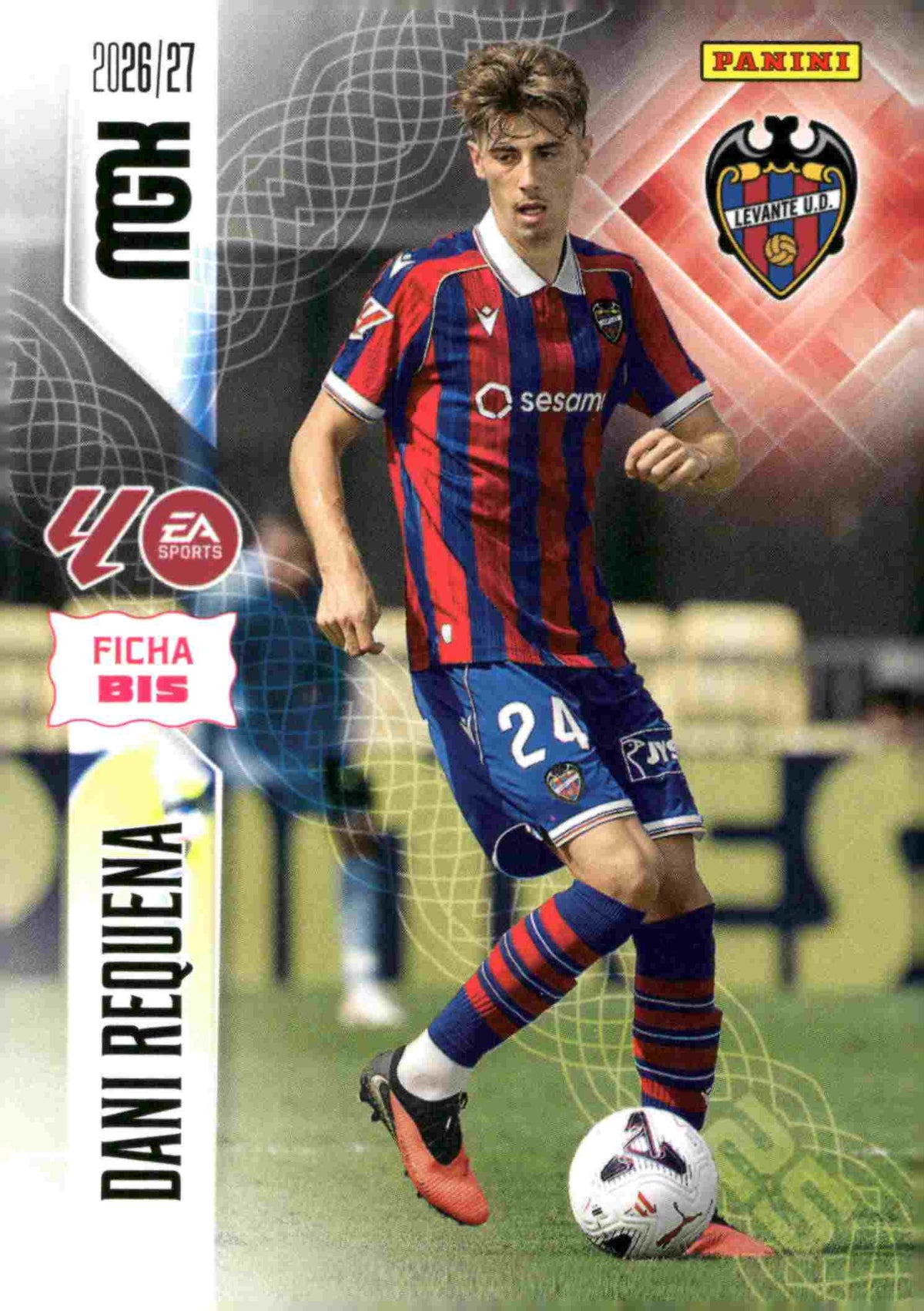 Panini | Megacracks | 2026-2027 | #208 BIS  | Dani Requena | Levante UD | Basico Bis