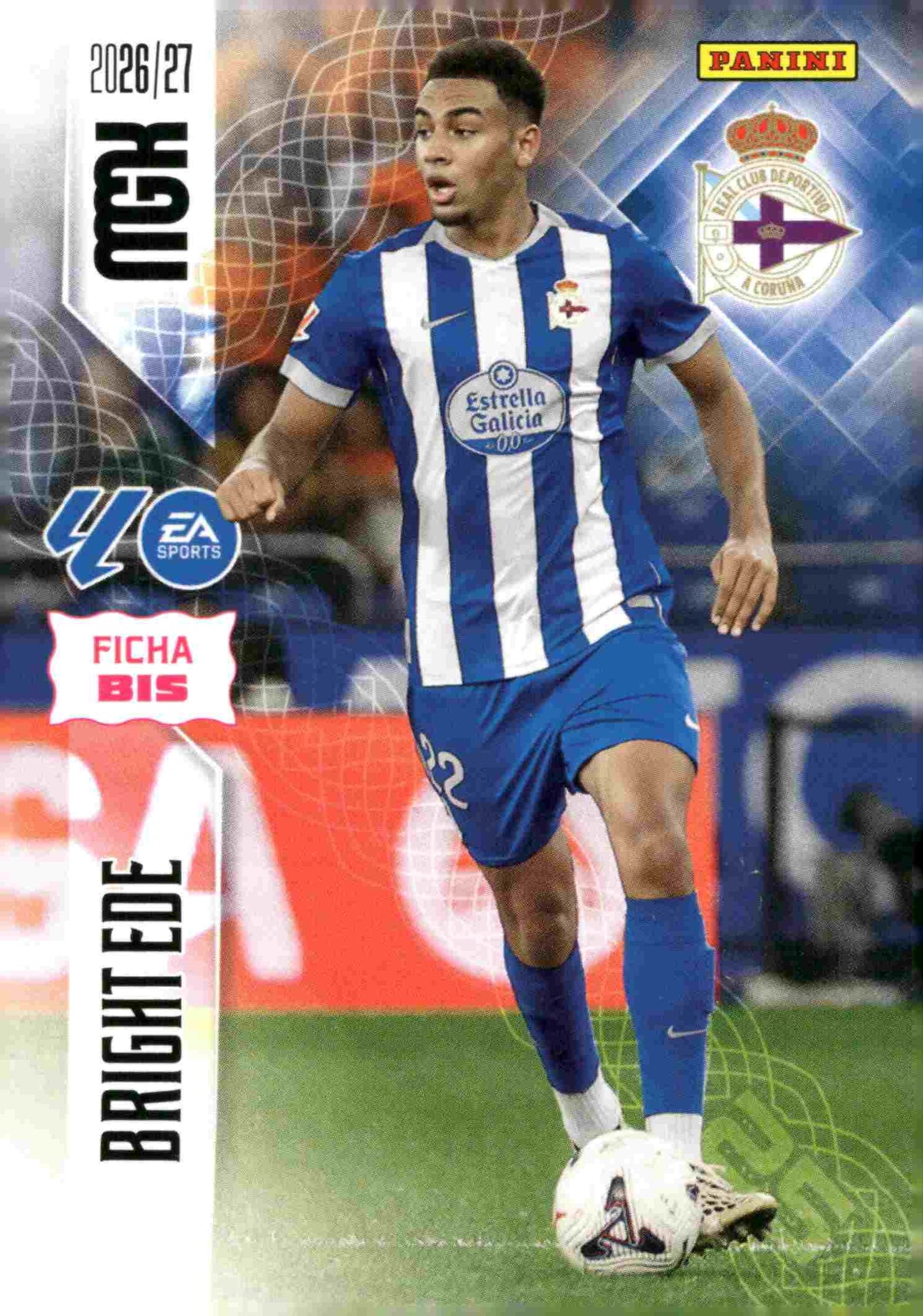 Panini | Megacracks | 2026-2027 | #133 Bis  | Bright Ede | RC Deportivo | Basico Bis