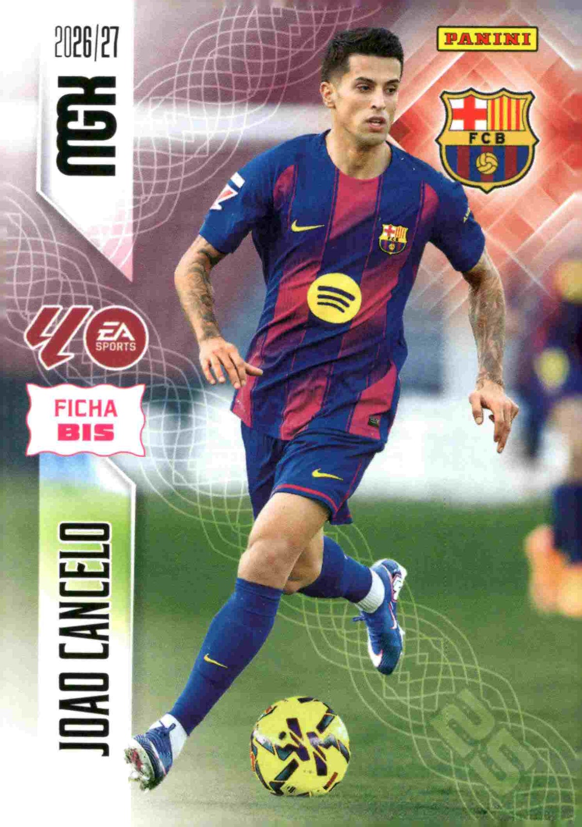 Panini | Megacracks | 2026-2027 | #81 Bis  | Joao Cancelo | FC Barcelona | Basico Bis