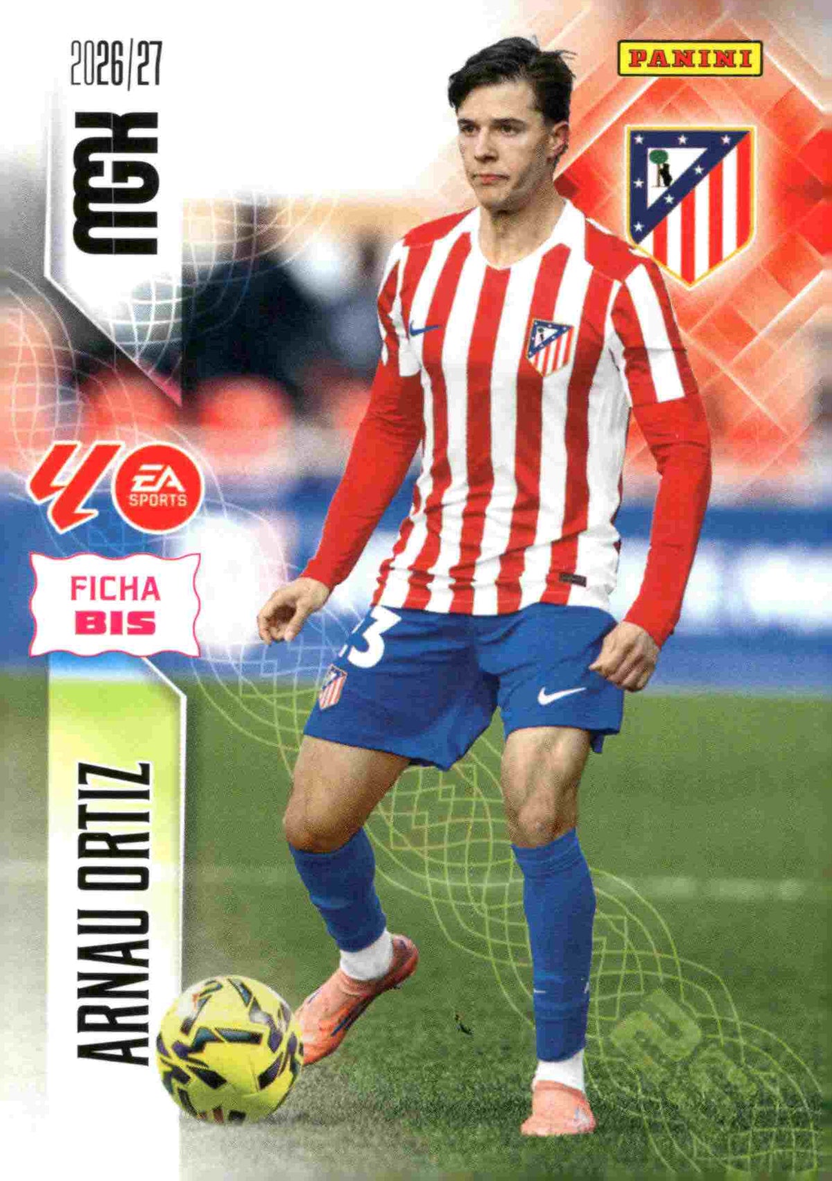 Panini | Megacracks | 2026-2027 | #68 Bis  | Arnau Ortiz | Atlético de Madrid | Basico Bis