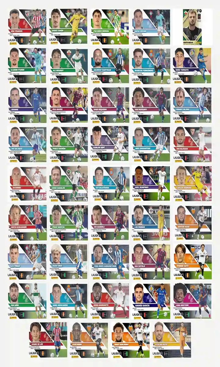 Panini | Liga Este | 2026-2027 | Bundle / Lote 44 Cromos 2ª Edición Completa | Basicos - Bis - Fichajes