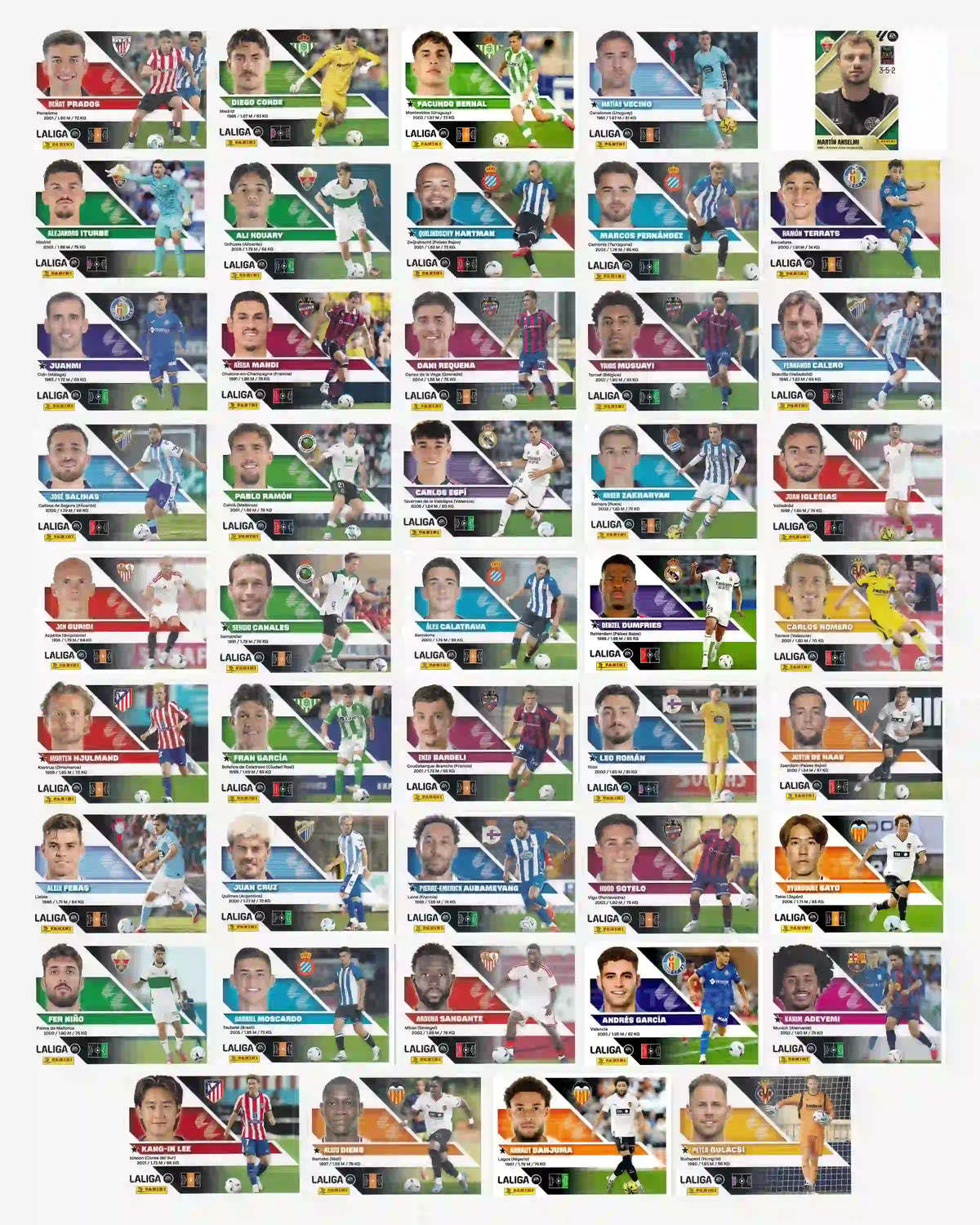 Panini | Liga Este | 2026-2027 | Bundle / Lote 44 Cromos 2ª Edición Completa | Basicos - Bis - Fichajes