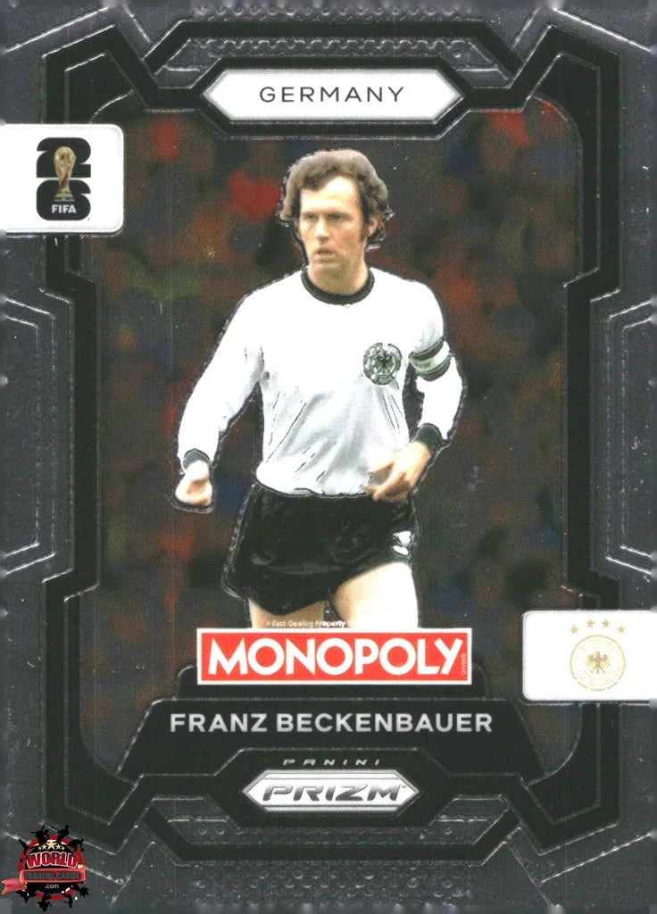 #PMPWC/060 | Panini | Monopoly | Prizm | FIFA World Cup | 2026 | Franz Beckenbauer | Base