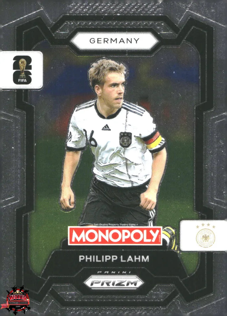 #PMPWC/061 | Panini | Monopoly | Prizm | FIFA World Cup | 2026 | Philipp Lahm | Base