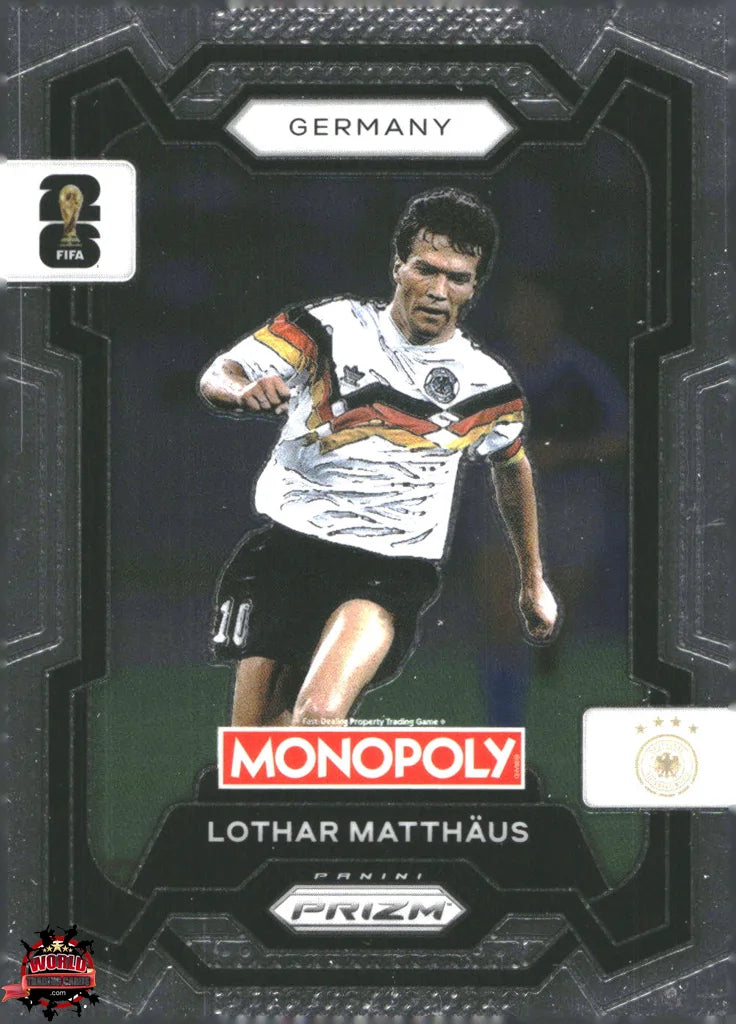 #PMPWC/064 | Panini | Monopoly | Prizm | FIFA World Cup | 2026 | Lothar Matthaus | Base