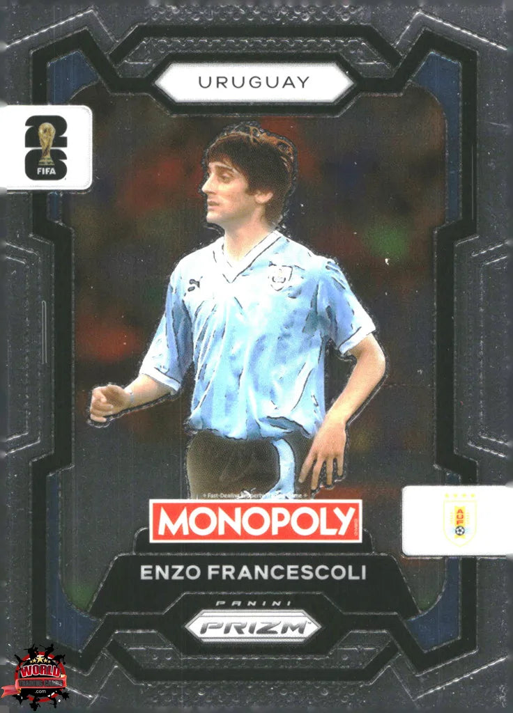 #PMPWC/069 | Panini | Monopoly | Prizm | FIFA World Cup | 2026 | Enzo Francescoli | Base